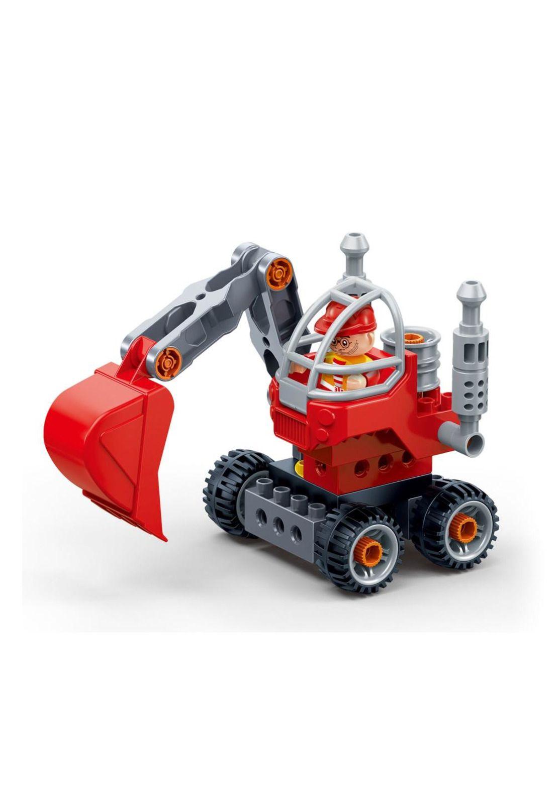 Set de Bloques Armables Learning Tools Retroescabadora Banbao-1