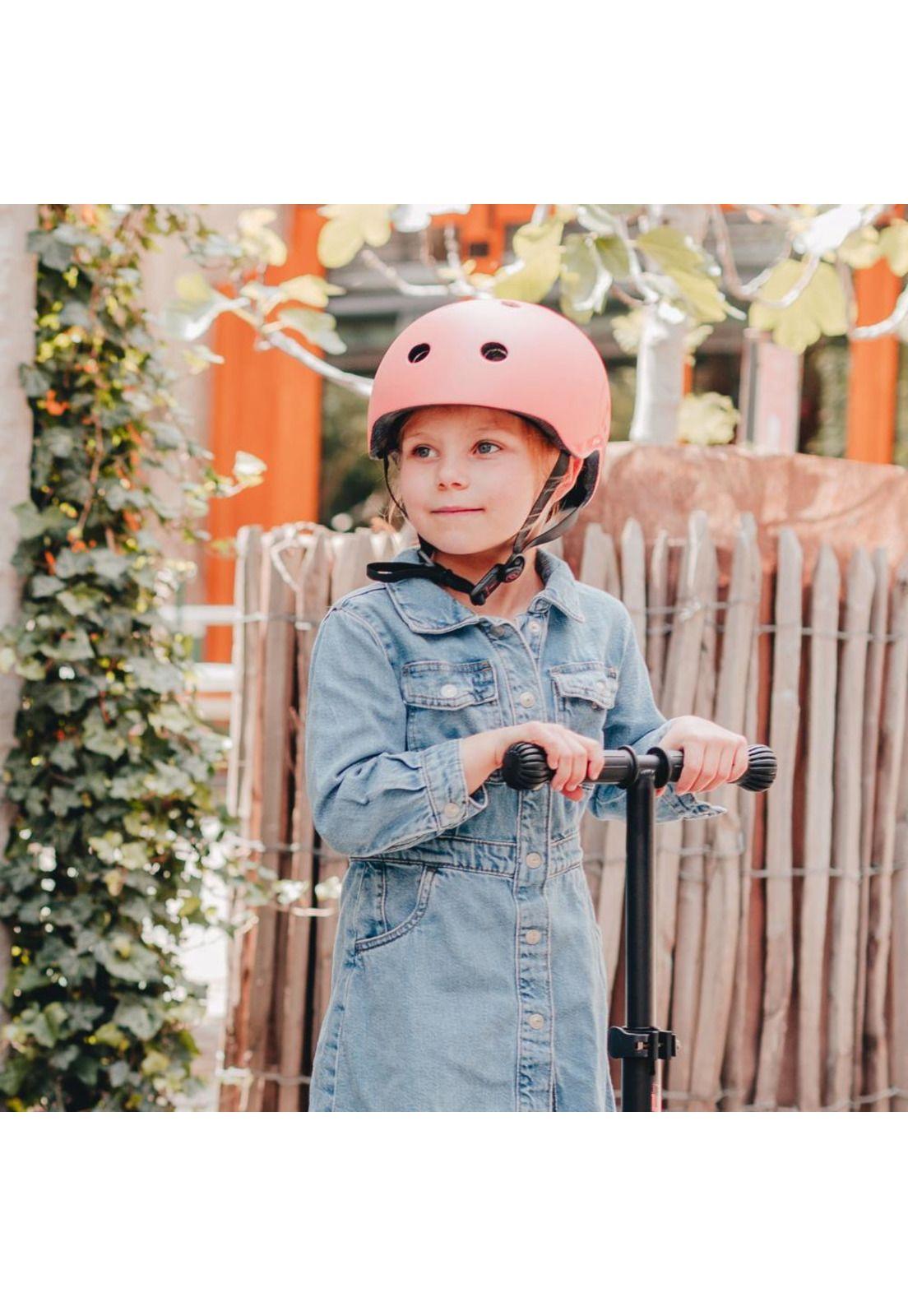 Casco Ajustable S-M Peach Scoot and Ride-4