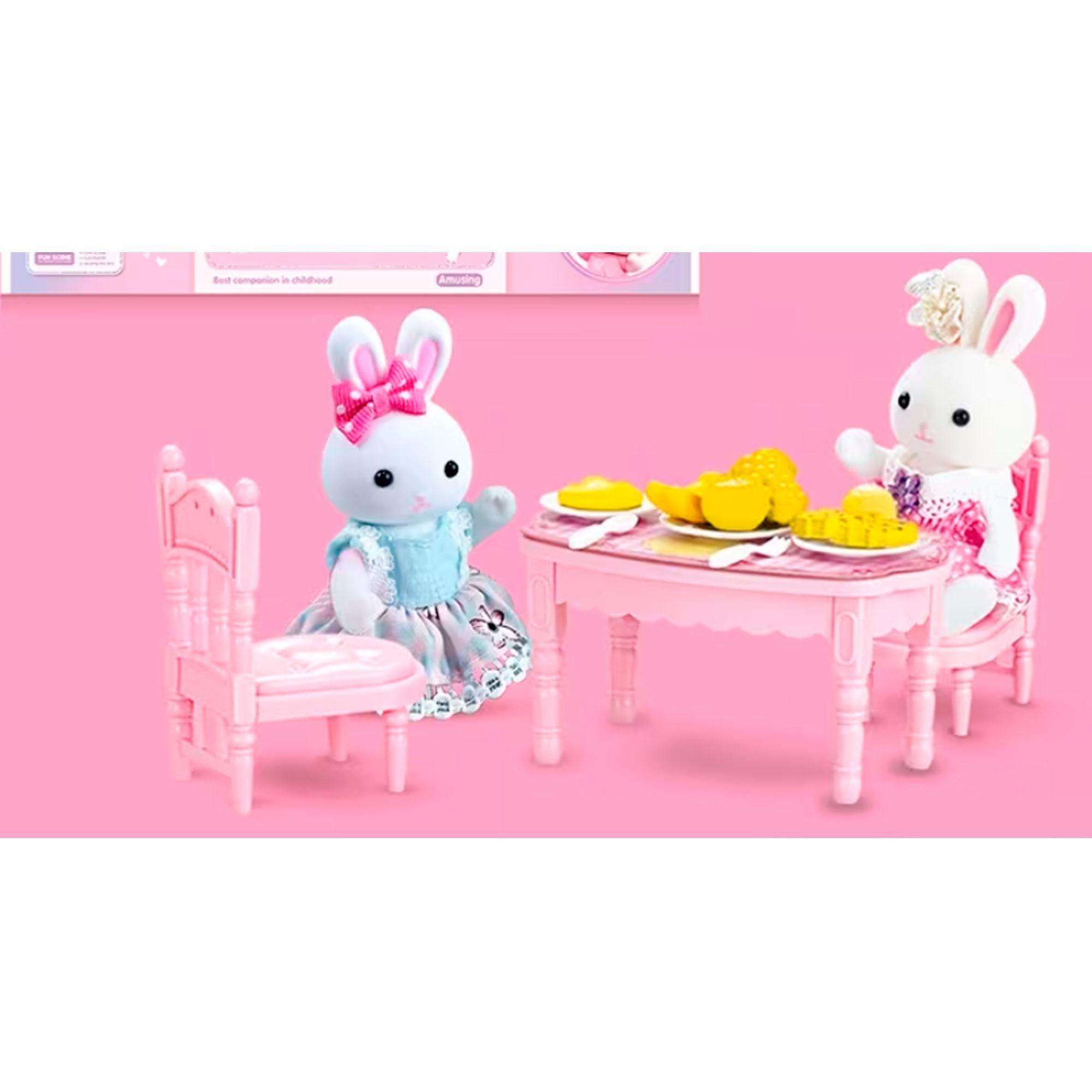 Set Mesa de Comedor Conejo Dreamy-2