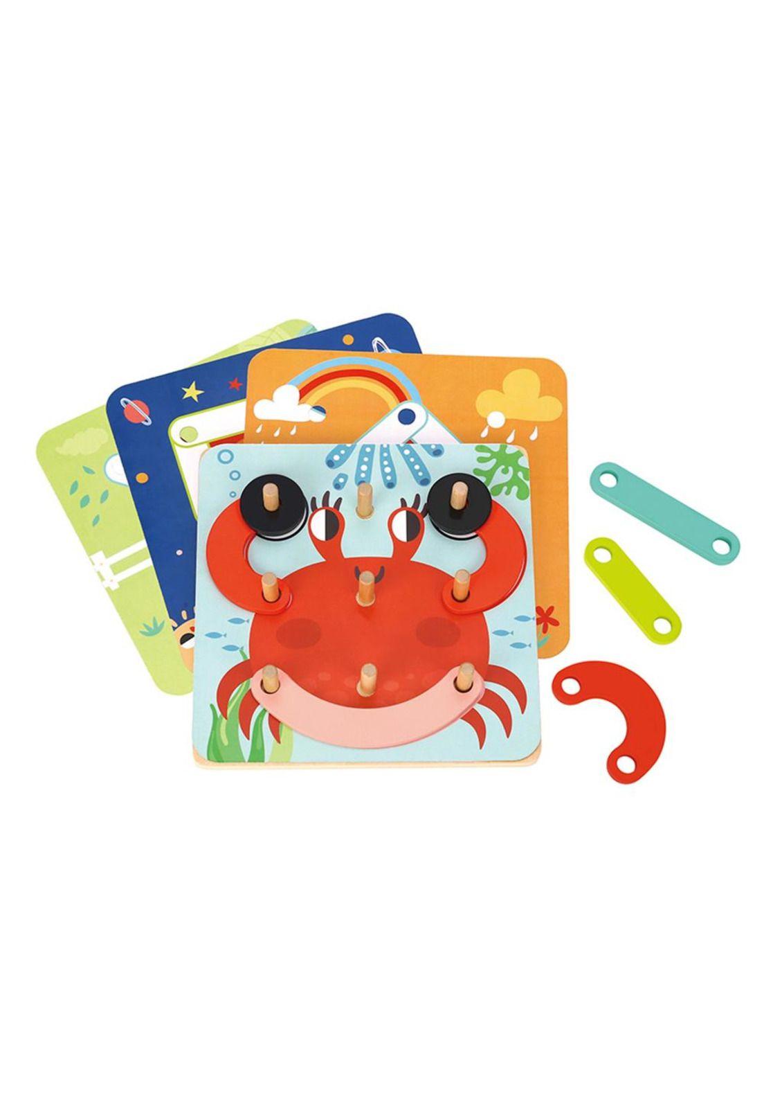 Puzzle de Aprendizaje Figuras Geométricas Tooky Toy-1