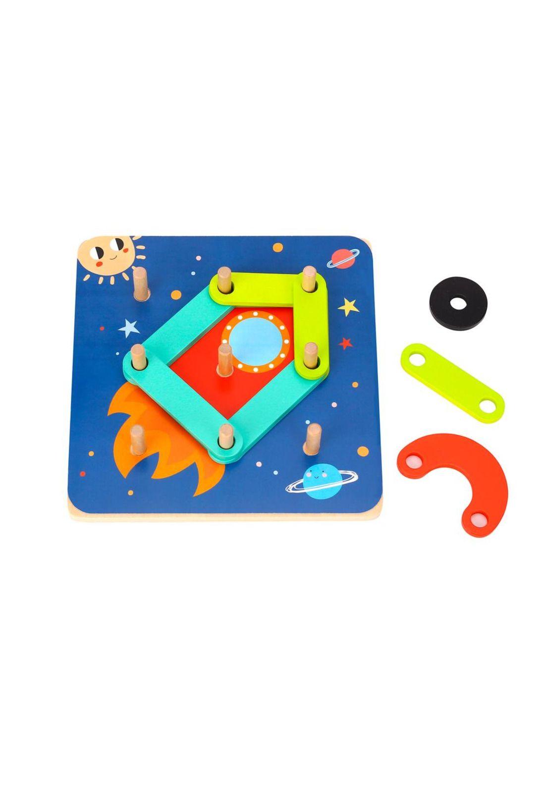 Puzzle de Aprendizaje Figuras Geométricas Tooky Toy-2
