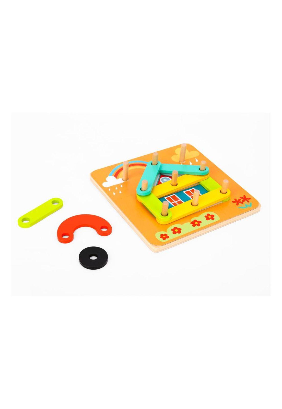 Puzzle de Aprendizaje Figuras Geométricas Tooky Toy-3