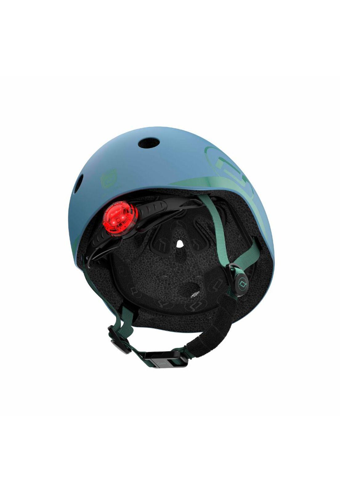 Casco Ajustable XXS-S Acero Scoot and Ride-3