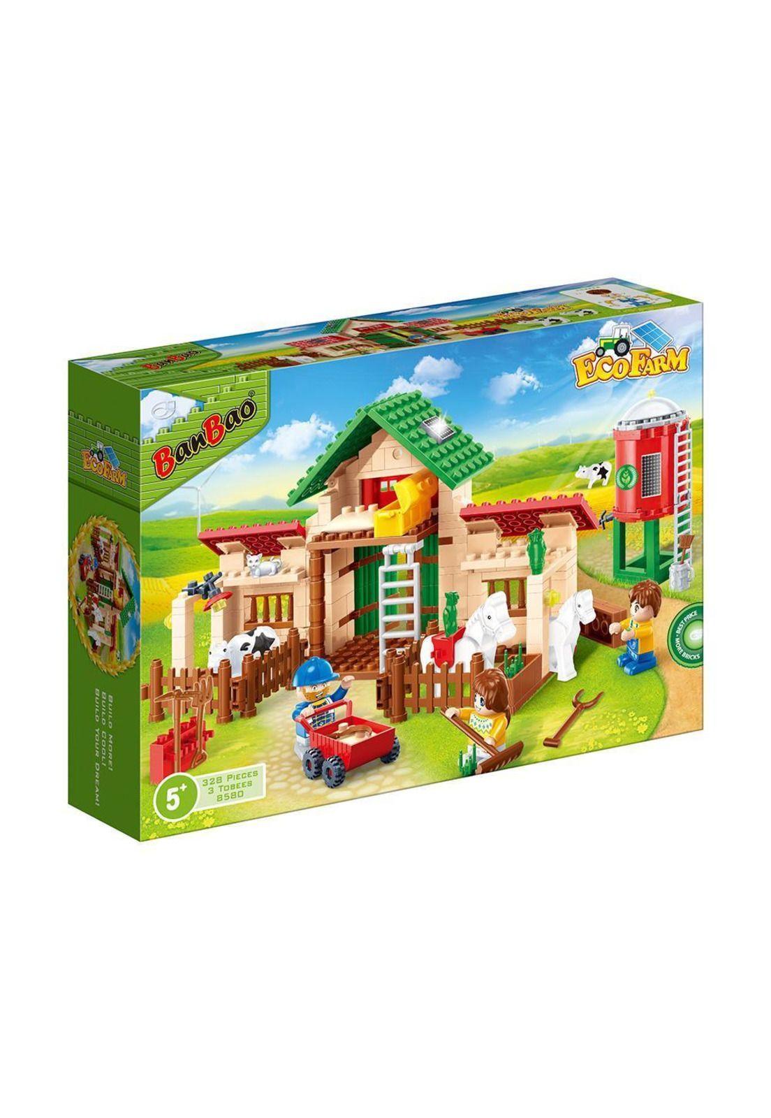 Set Bloques Granja 8580 Banbao-0