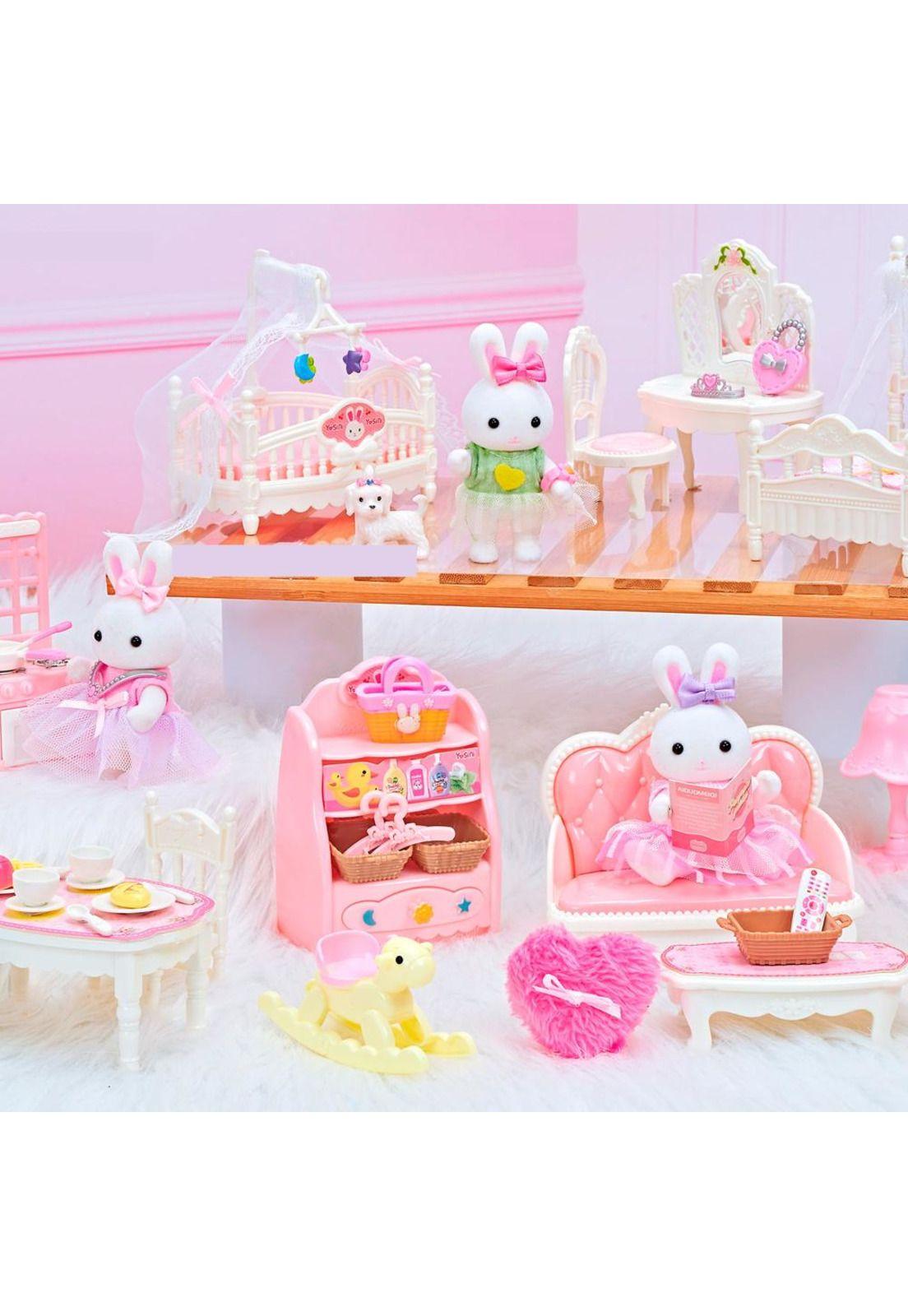 Set de Conejos con Accesorios Hogar Feliz Dreamy-2