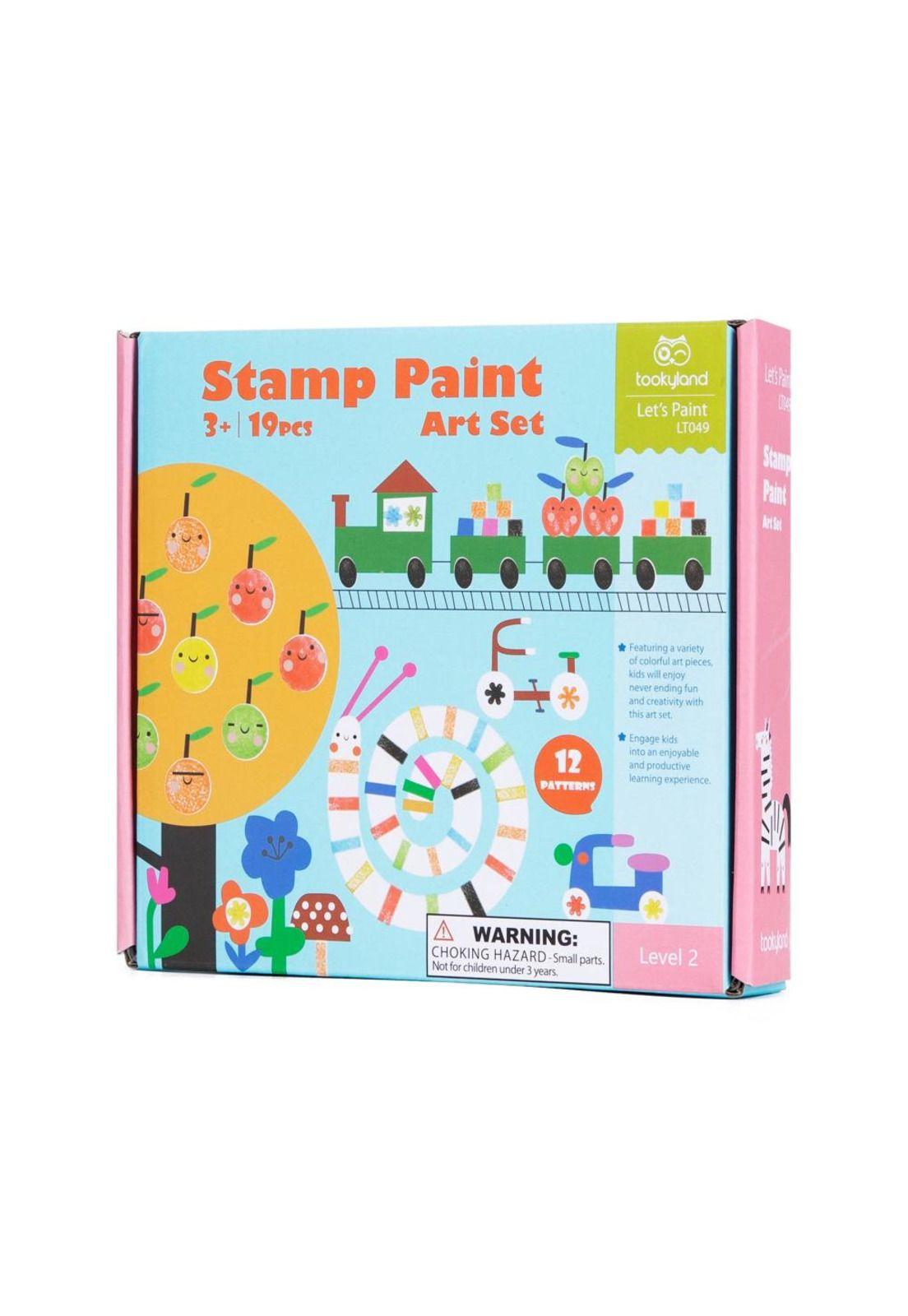 Set de Timbres Animales 19 Piezas Tooky Toy-0