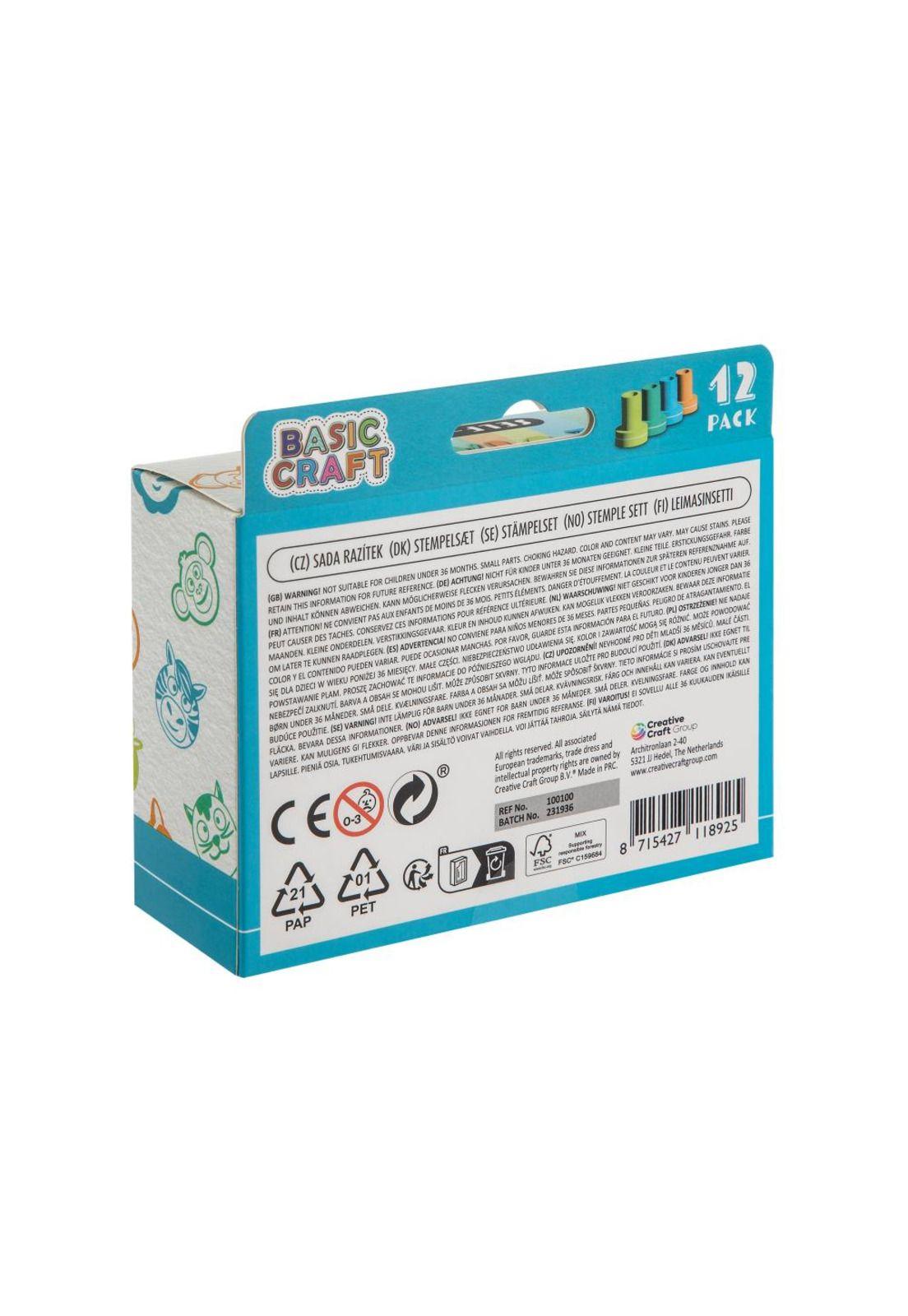 Juego de Timbres Celeste 12 Piezas Moxy-2