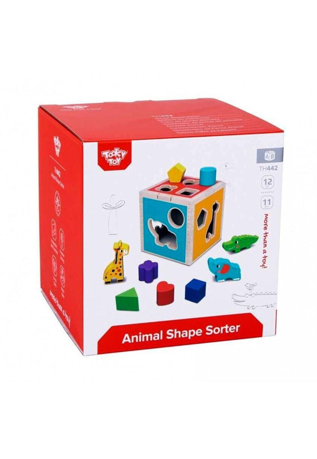 Clasificador de Forma de Animales Tooky Toy-4