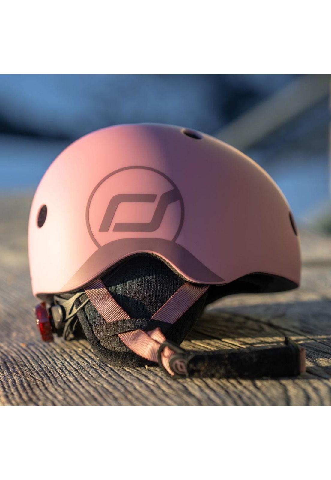 Casco Ajustable SKI XXS Rose Scoot and Ride-5