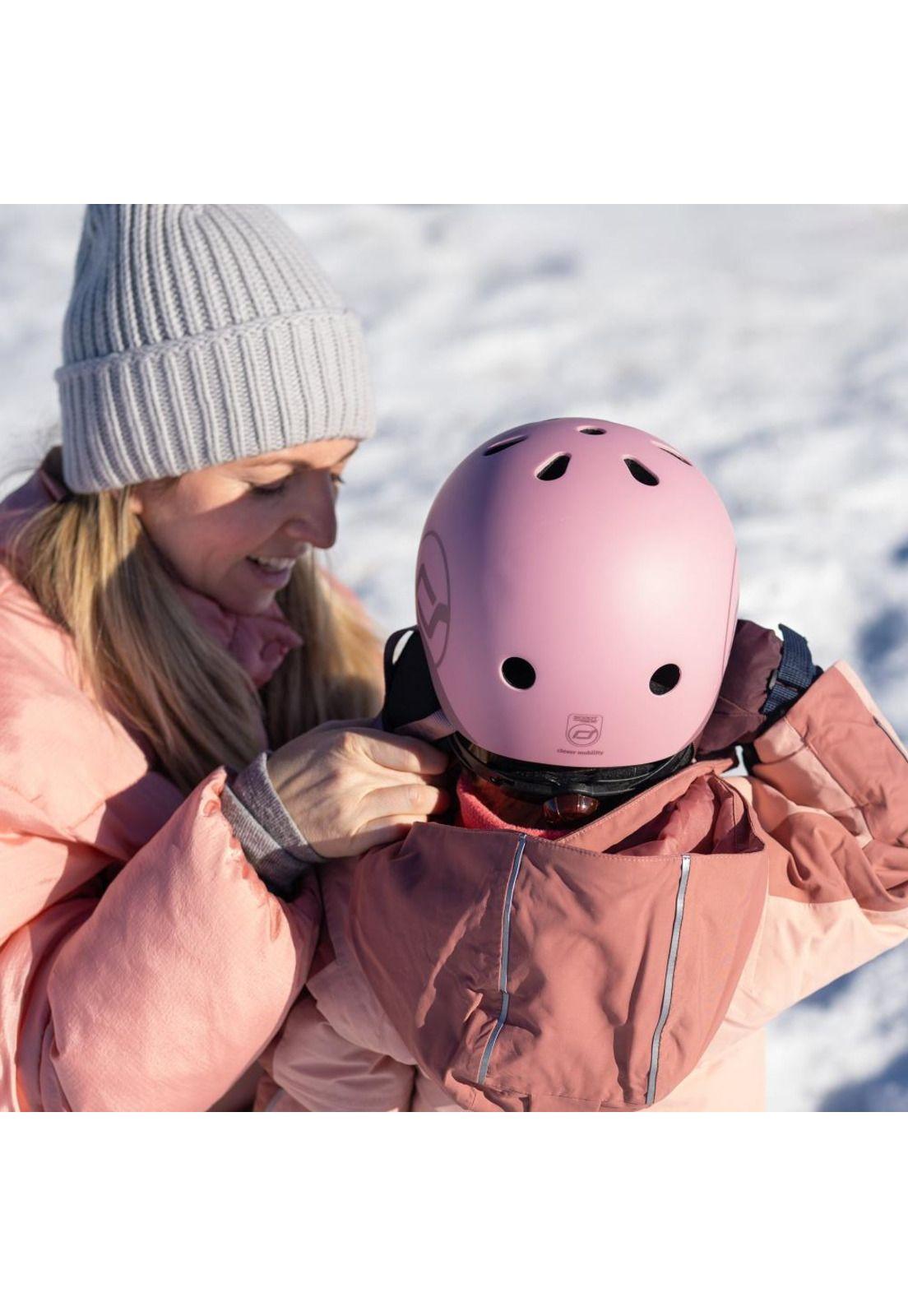 Casco Ajustable SKI XXS Rose Scoot and Ride-6