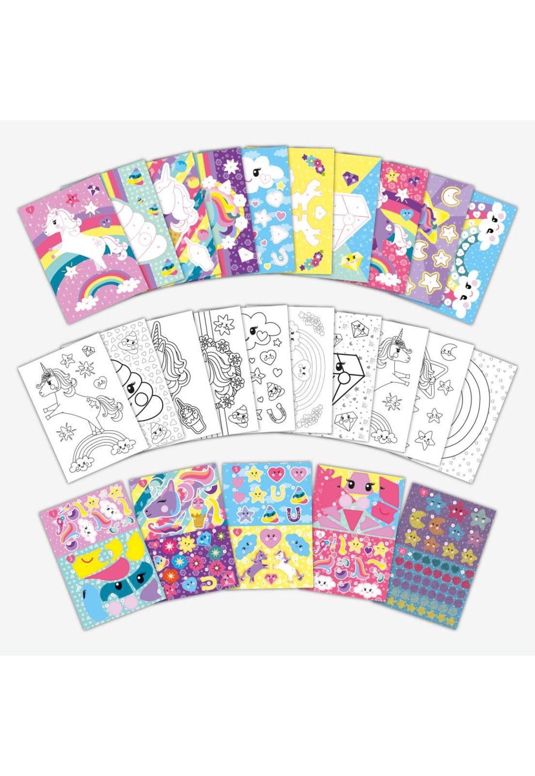 Sticker por Números Unicornio Totum-2