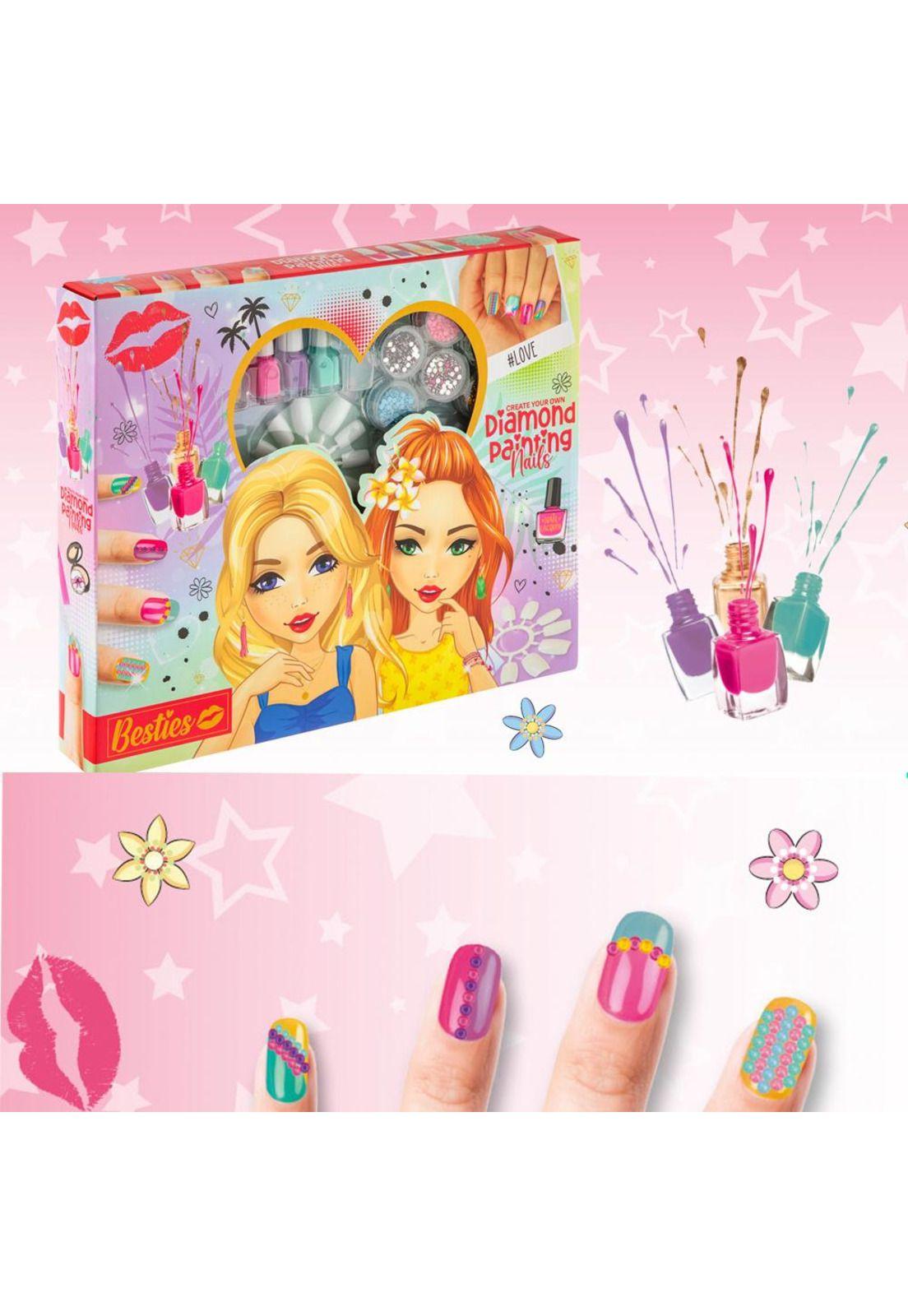 Crea tus propias Uñas con Diamantes Besties-3