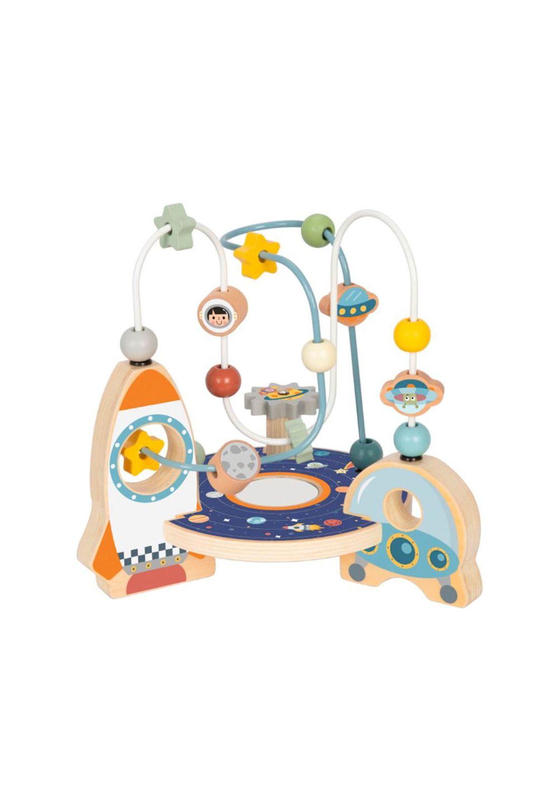 Laberinto Espacial de Madera Tooky Toy-1