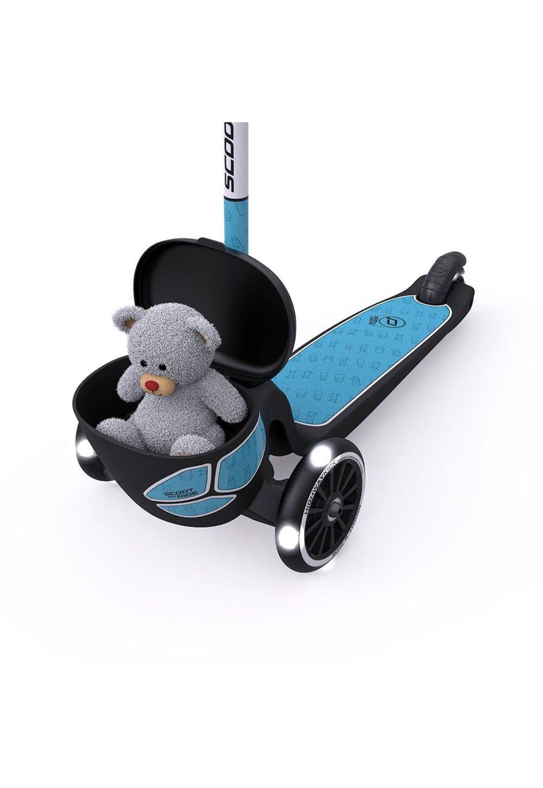 Scooter Highwaykick 2 Línea Reflectante Acero Scoot and Ride-4