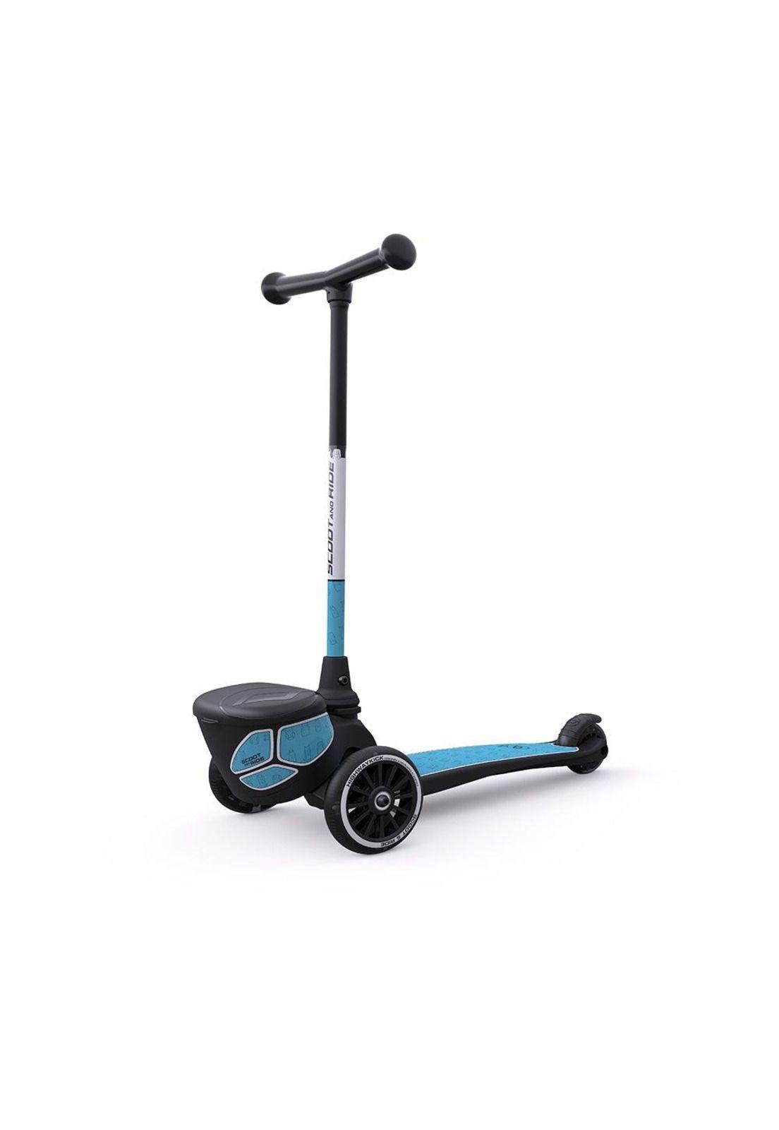 Scooter Highwaykick 2 Línea Reflectante Acero Scoot and Ride-0