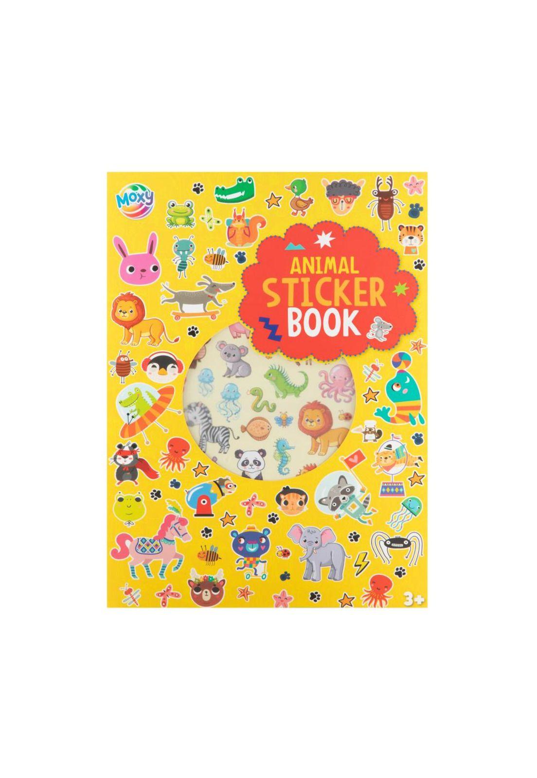 Libro de Stickers Animales Moxy-0