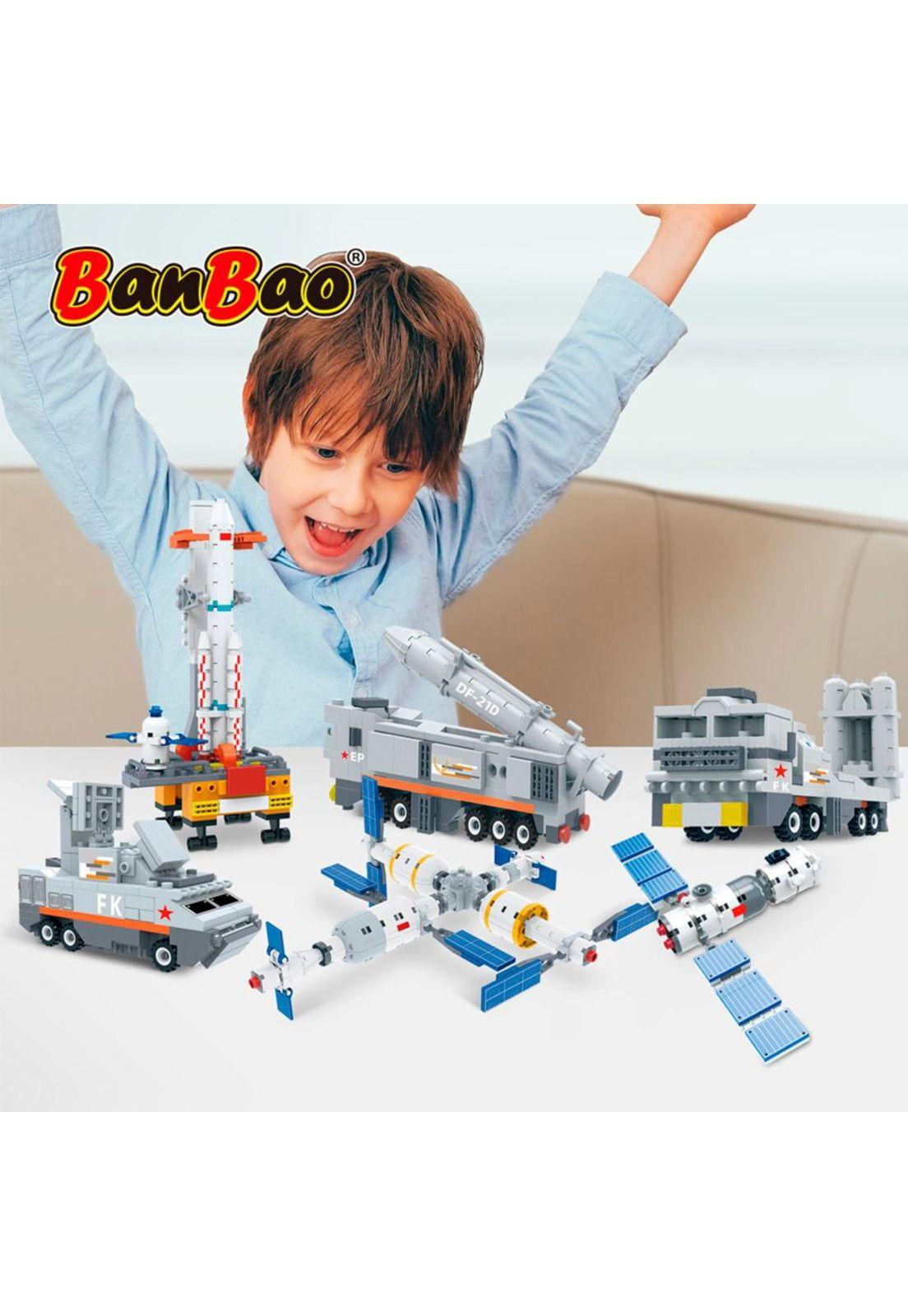 Set de Bloques de Construcción Pilares Aeroespaciales 151 Piezas BanBao-4