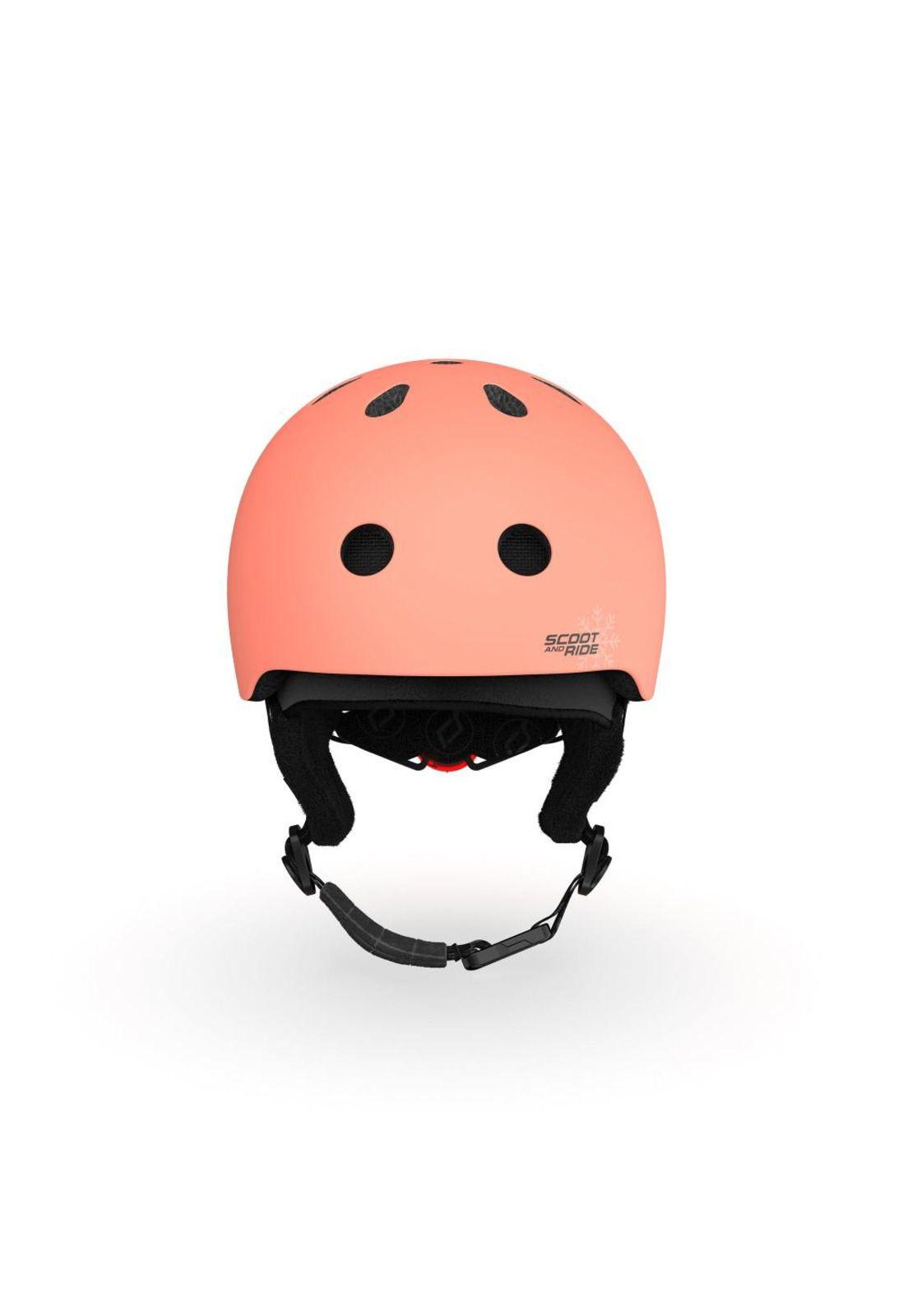 Casco Ajustable SKI S-M Peach Scoot and Ride-2