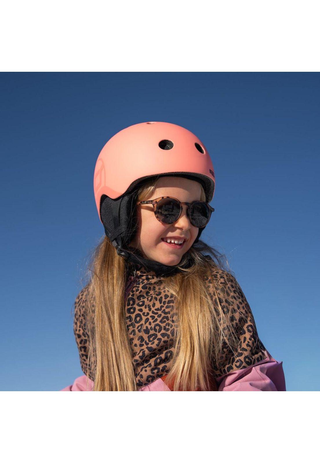 Casco Ajustable SKI S-M Peach Scoot and Ride-6