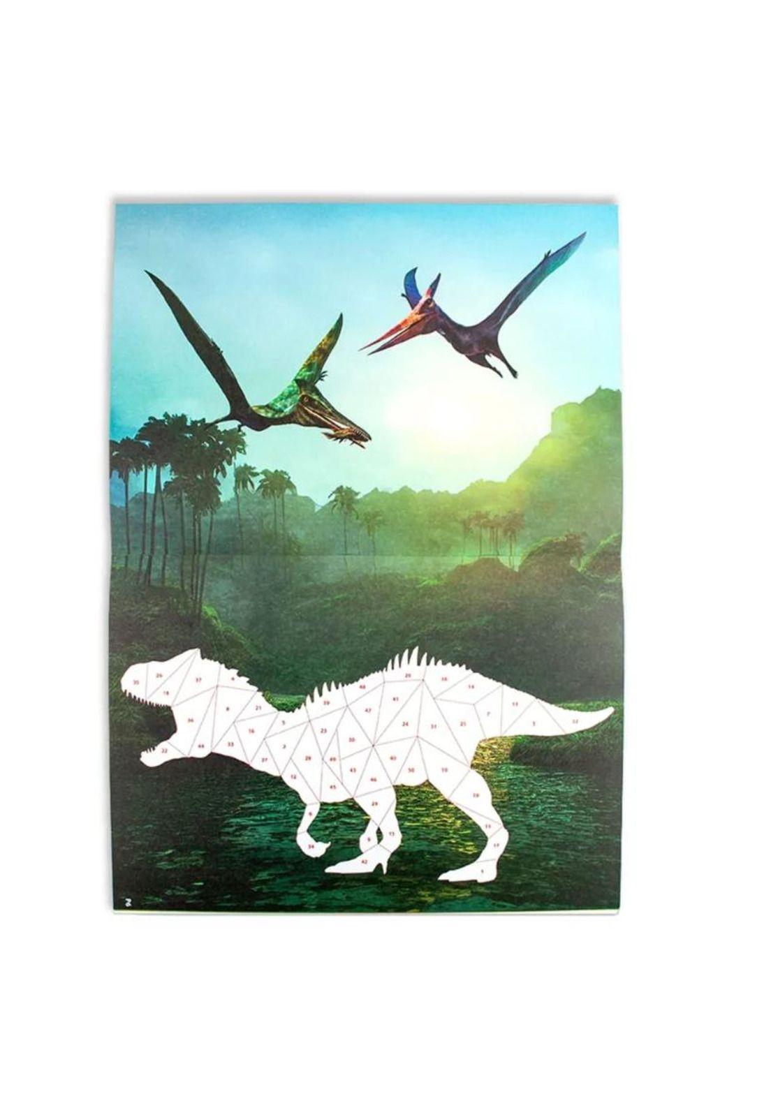 Sticker por Números Dinosaurio Dinosaur Expedition-1