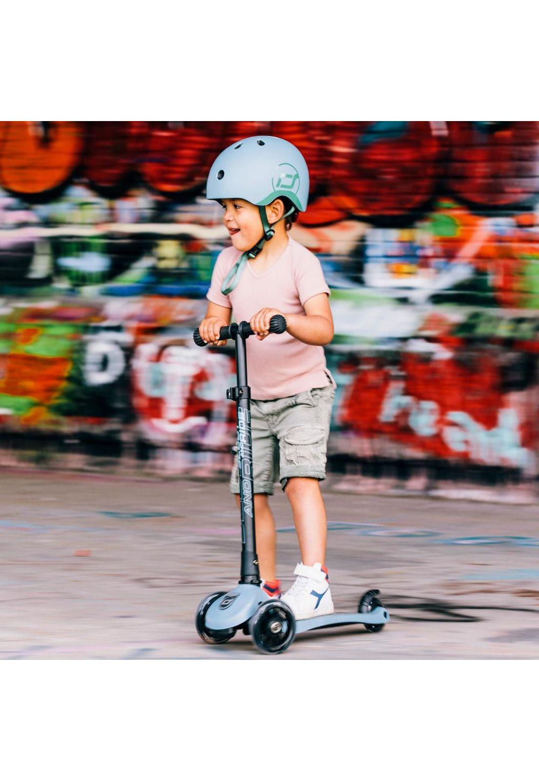 Scooter Highwaykick 3 LED Acero  Scoot And Ride-3