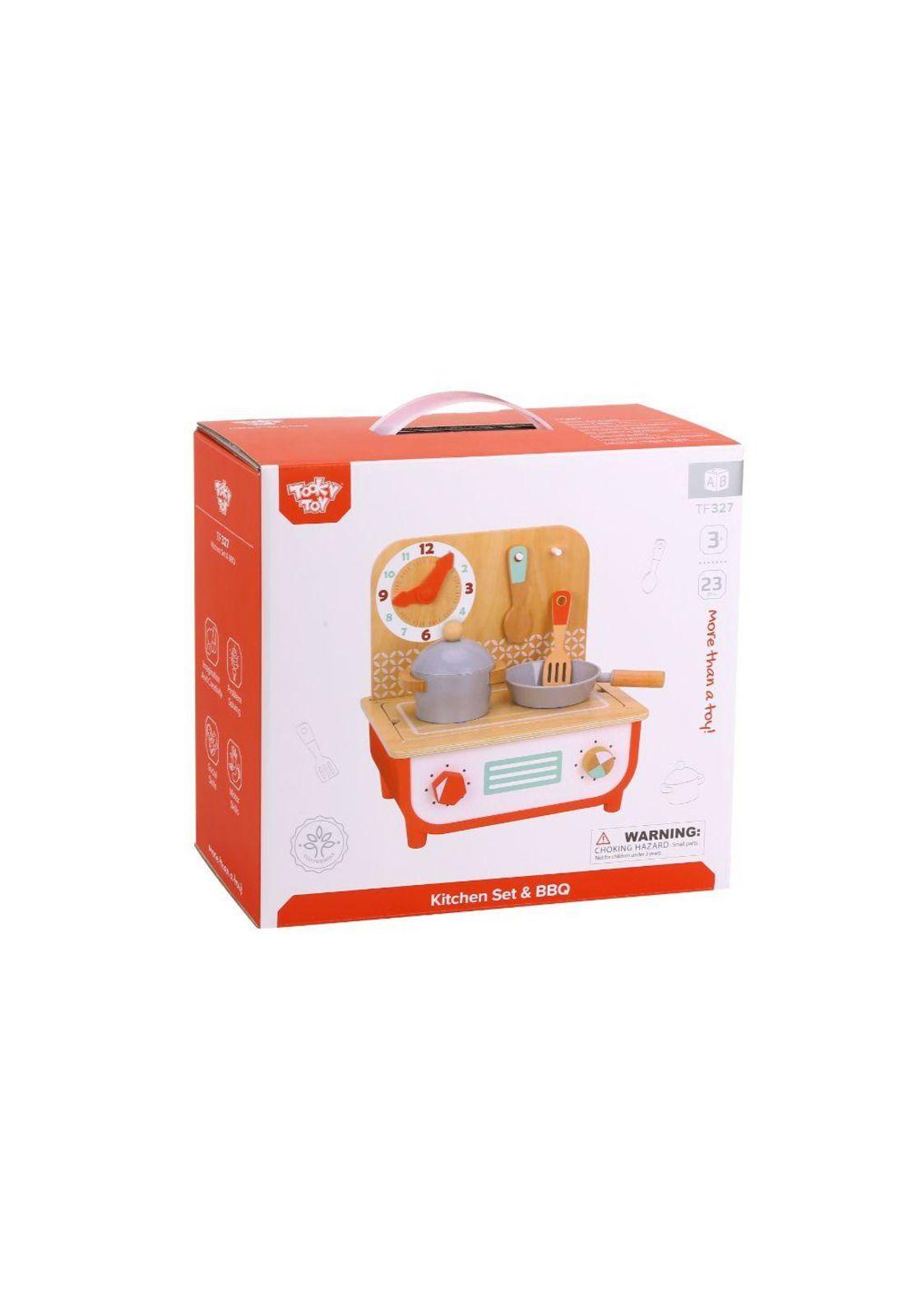 Cocina de Madera Tooky Toy-2