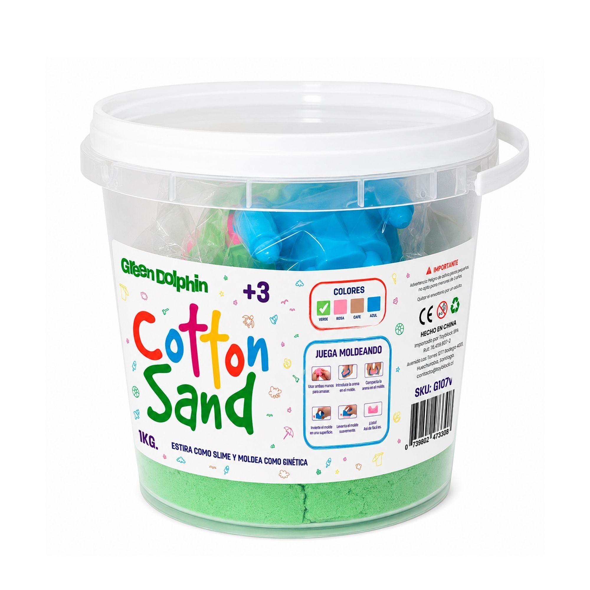Arena Mágica Cotton Sand Verde Green Dolphin-3