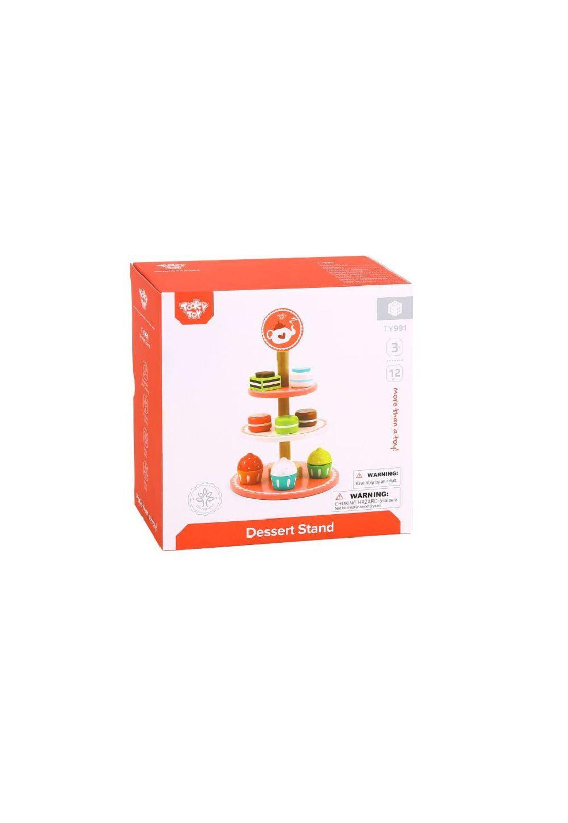 Soporte de Madera para Postres Tooky Toy-2