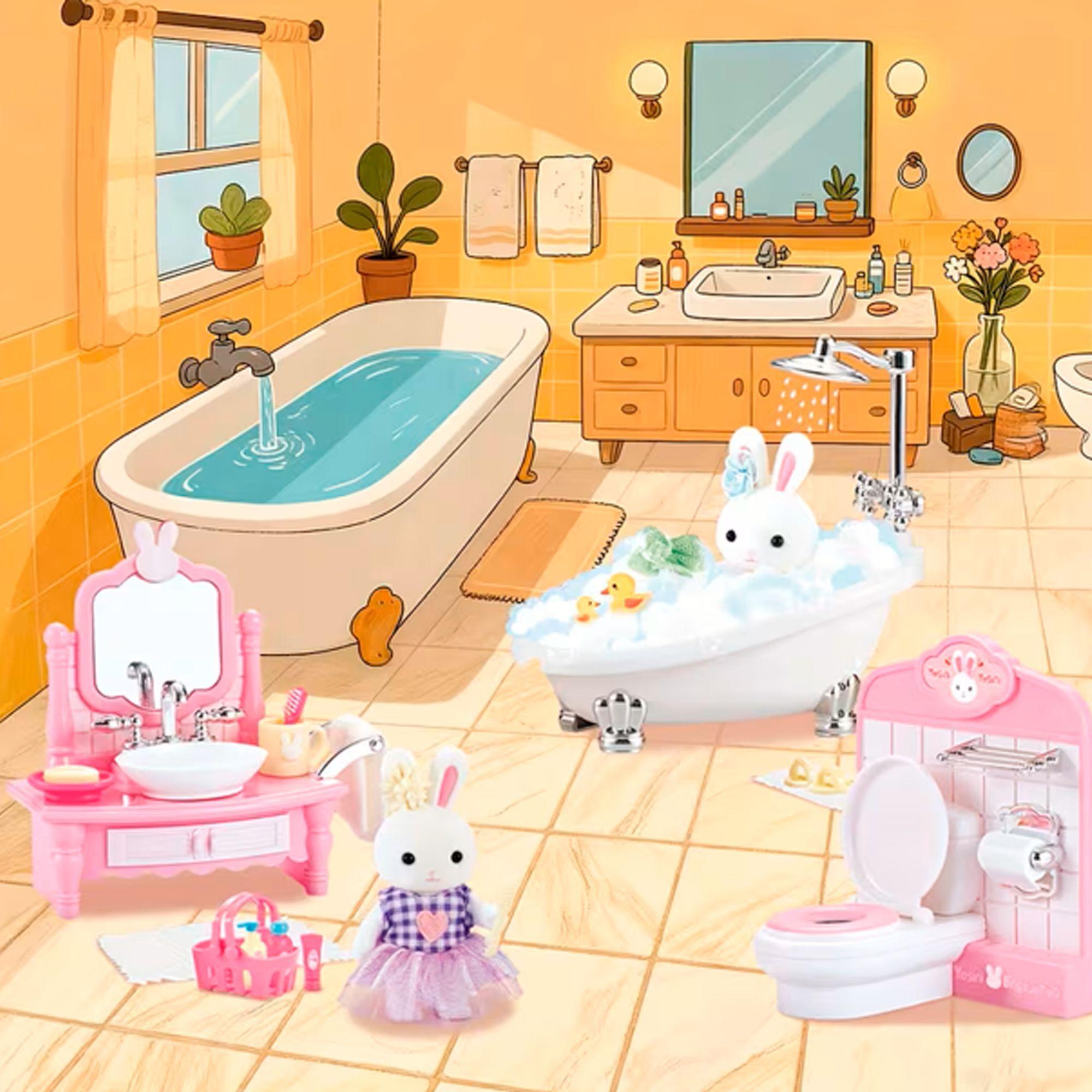 Set de Baño Conejo Dreamy-2