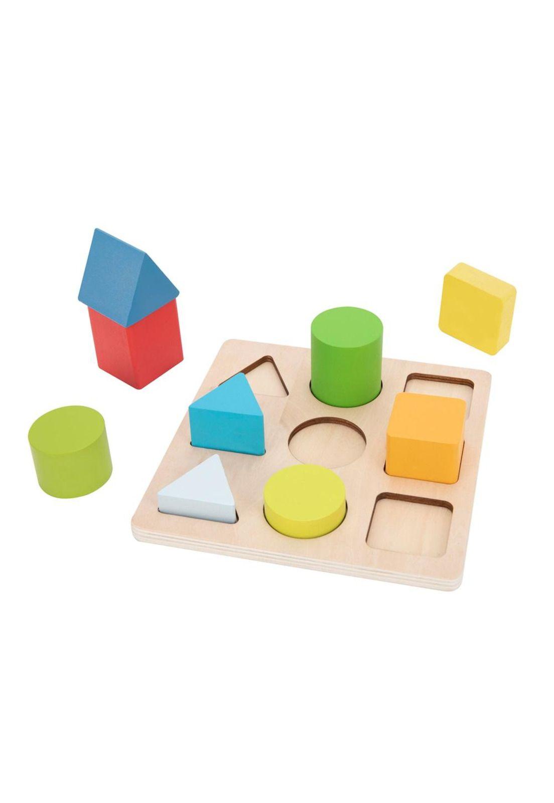 Rompecabezas Clasificador de Colores y Formas Tooky Toy-3
