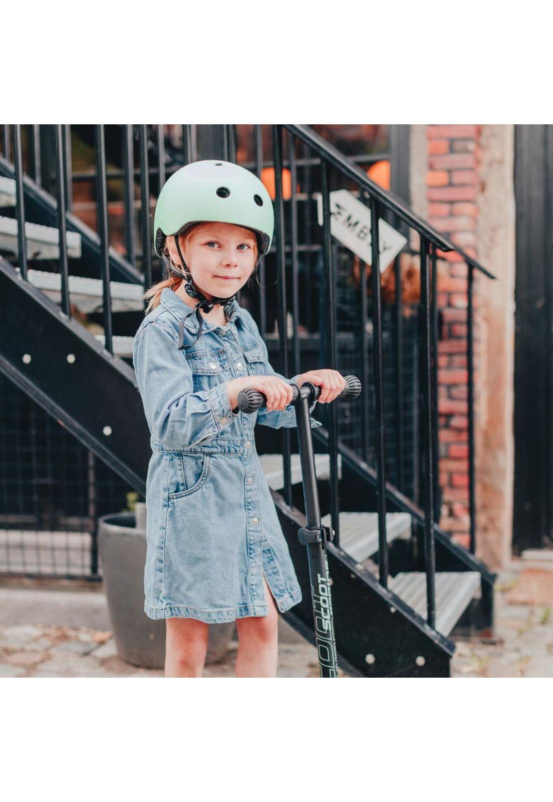 Casco Ajustable S-M Kiwi Scoot and Ride-4