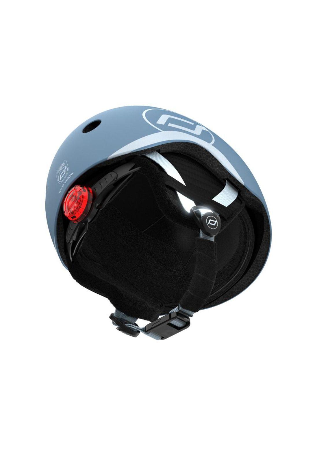 Casco Ajustable SKI XXS Steel Scoot and Ride-4
