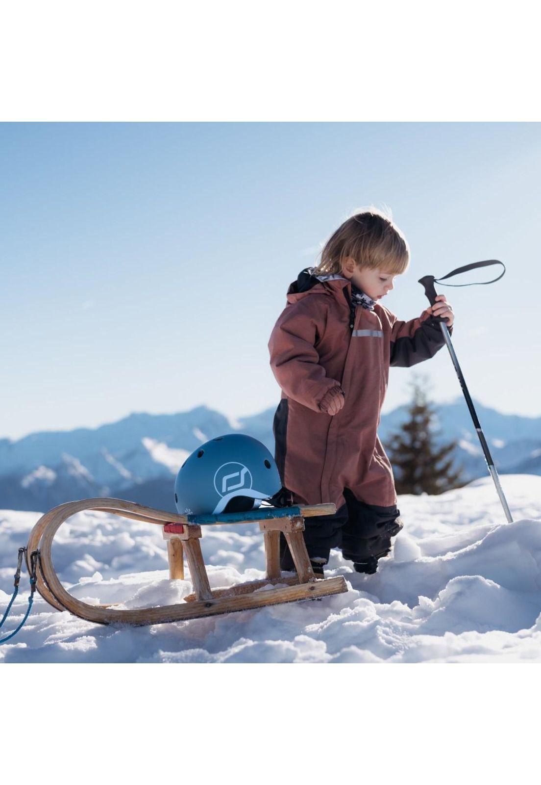 Casco Ajustable SKI XXS Steel Scoot and Ride-6