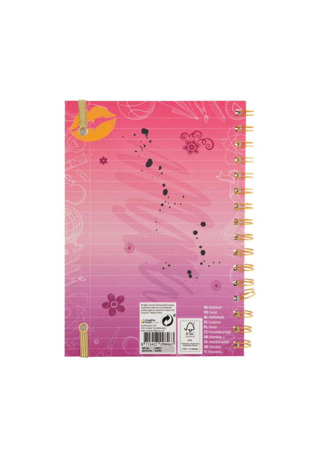 Cuaderno Rosado Besties-2