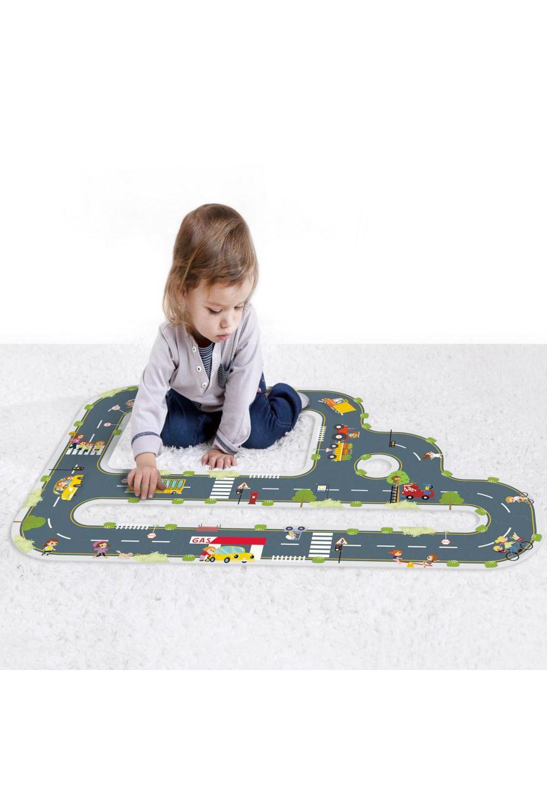 Puzzle Carretera de Ciudad Tooky Toy-3