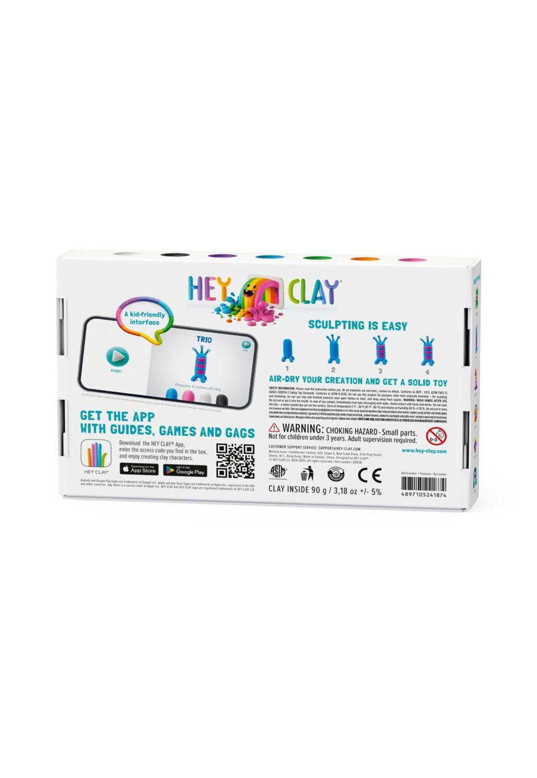 Aliens: Burger, Trio, Scorpio 6 Potes Hey Clay-1