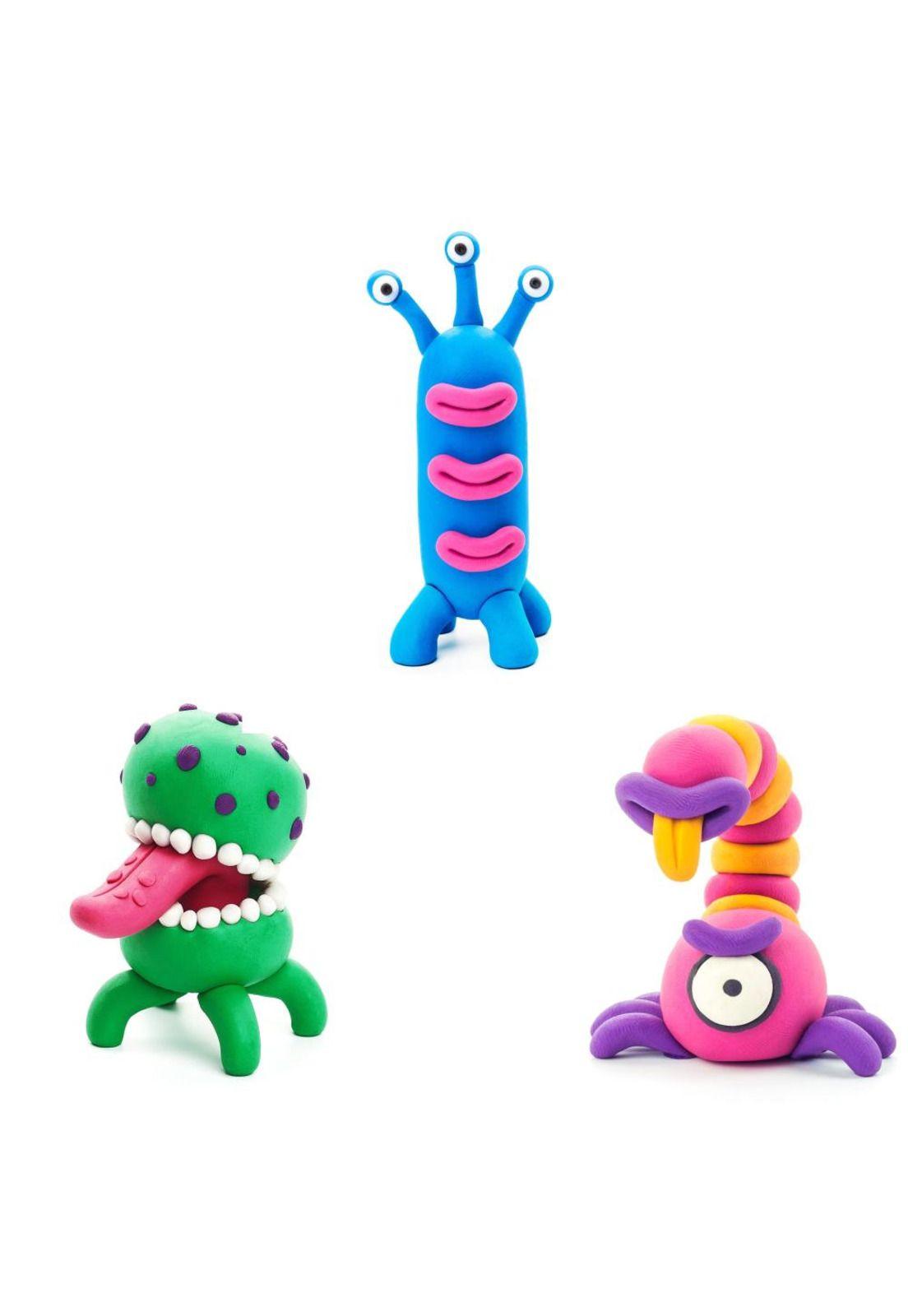 Aliens: Burger, Trio, Scorpio 6 Potes Hey Clay-3