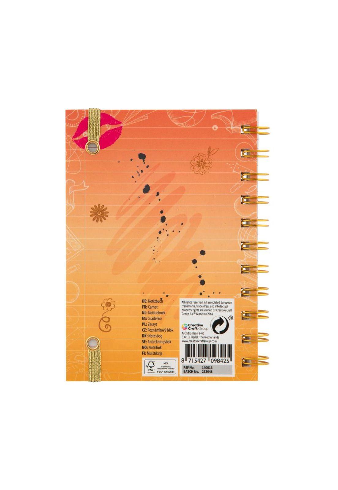 Cuaderno Naranjo Besties-2