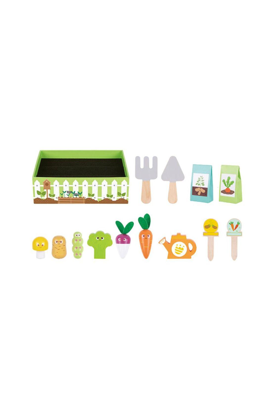 Juego Didáctico Huerto de Madera Tooky Toy-1