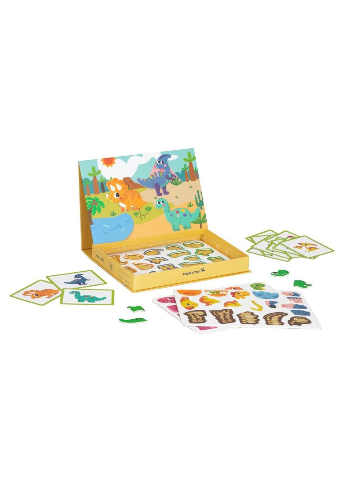 Caja Magnética Dinosaurio Tooky Toy-2