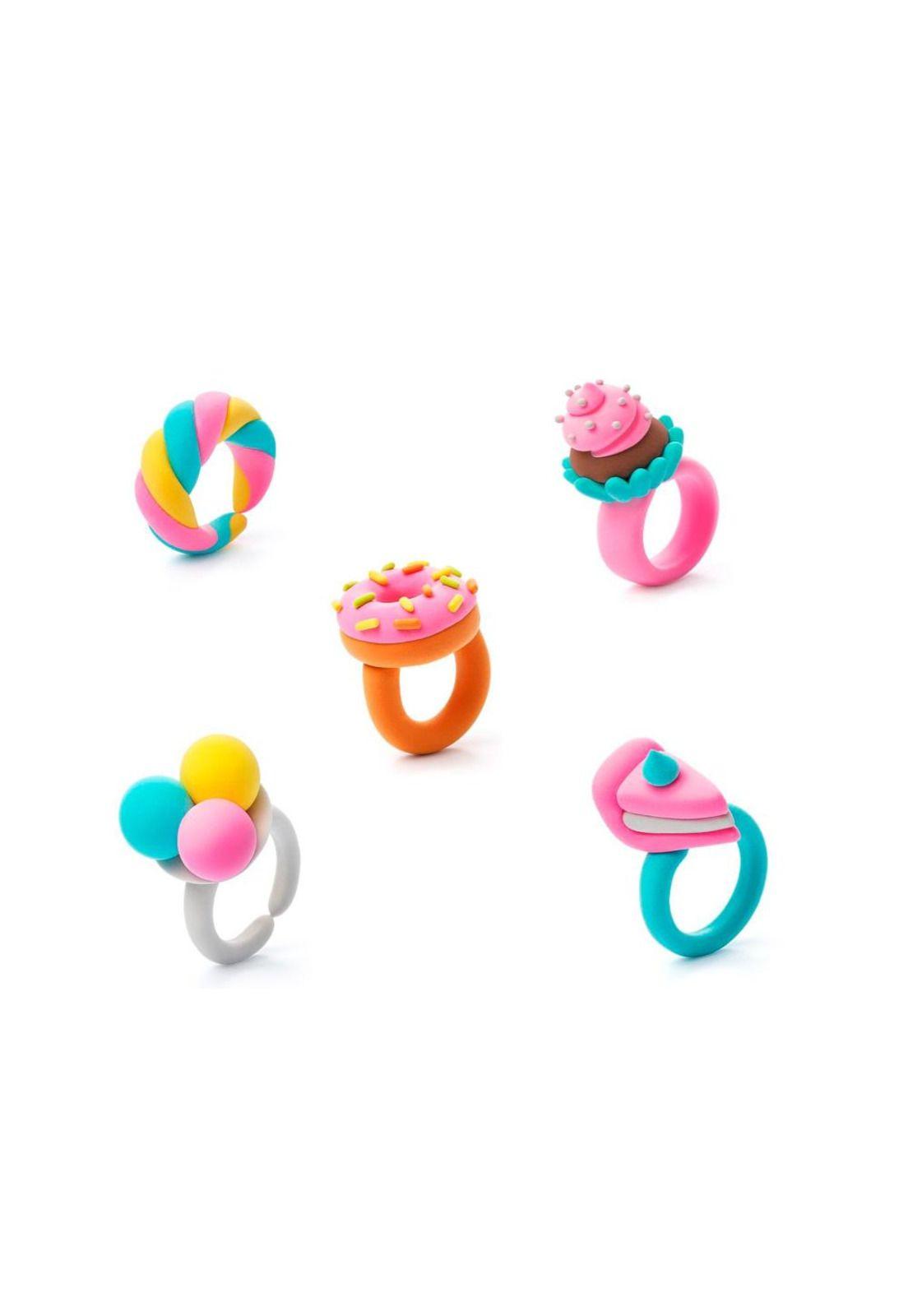 Bijou: Anillos Dulces 3 Potes Hey Clay-3