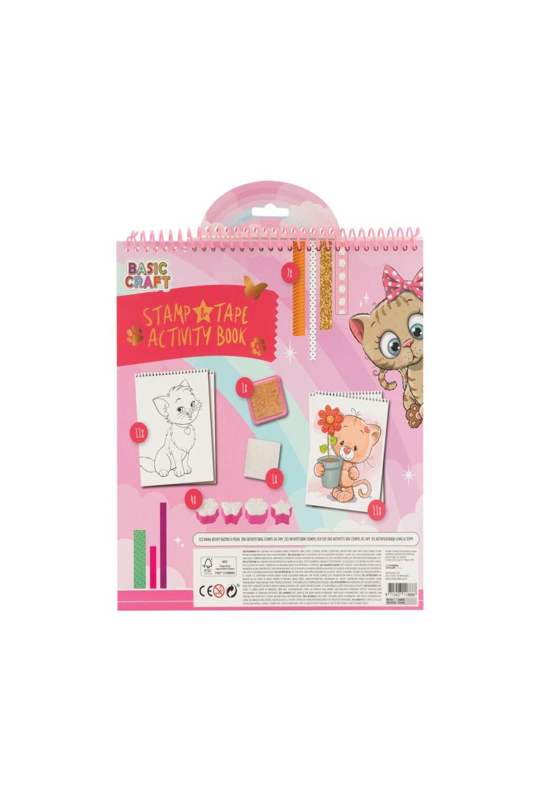 Libro de Actividades con Cinta Adhesiva Gatitos Moxy-2