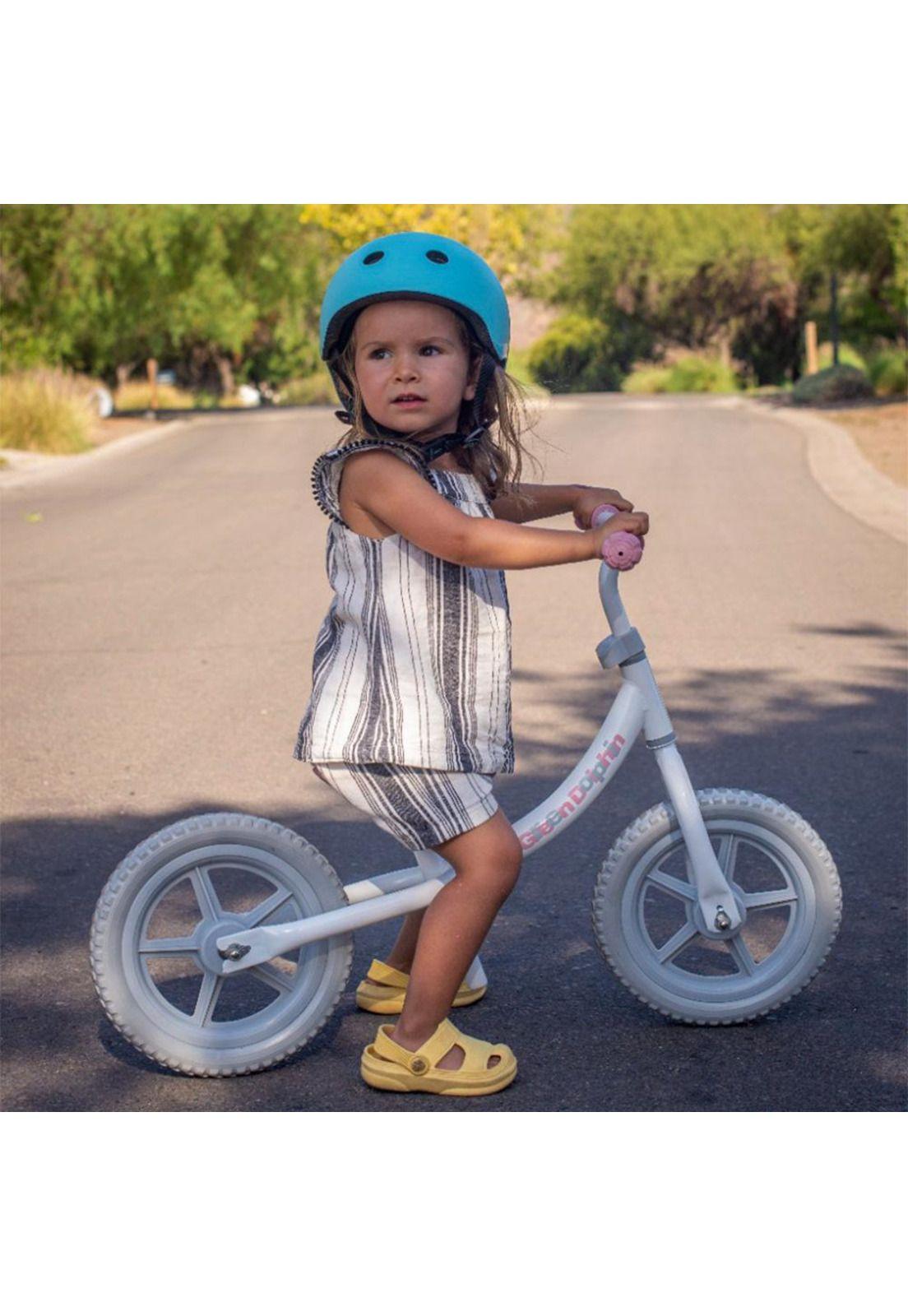 Bicicleta de Balance Green Bike Rosada Green Dolphin-2