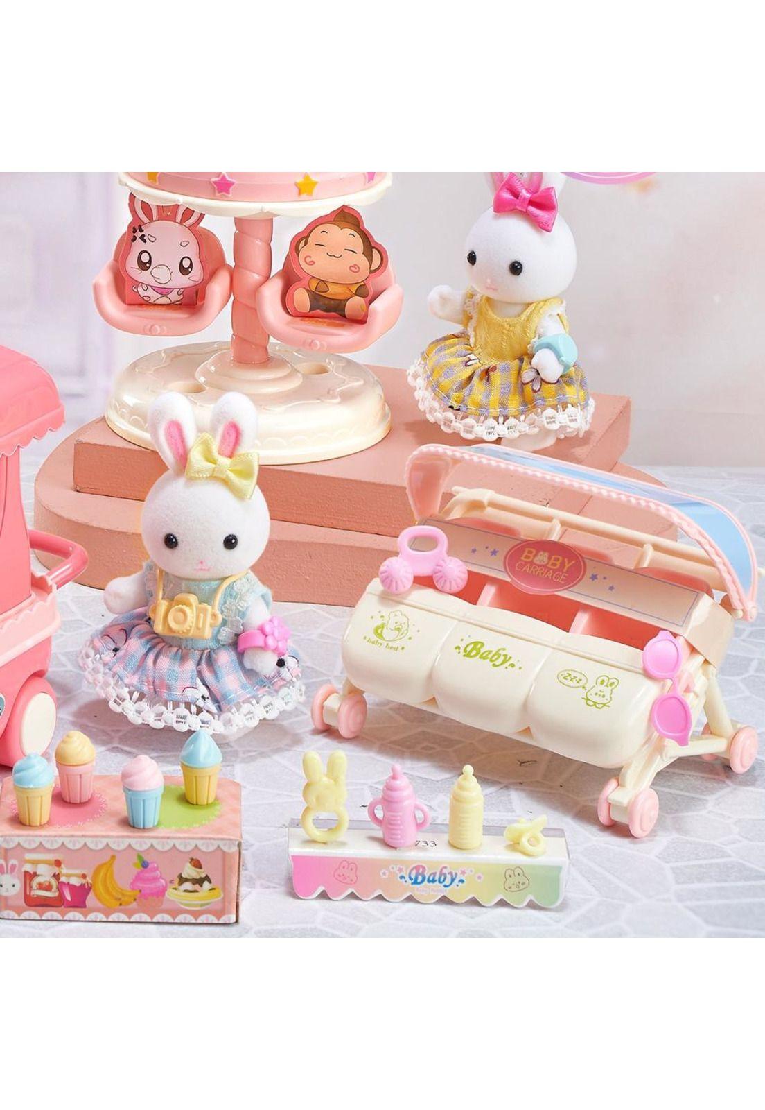 Set de Conejos con Accesorios Escenarios Dreamy-2