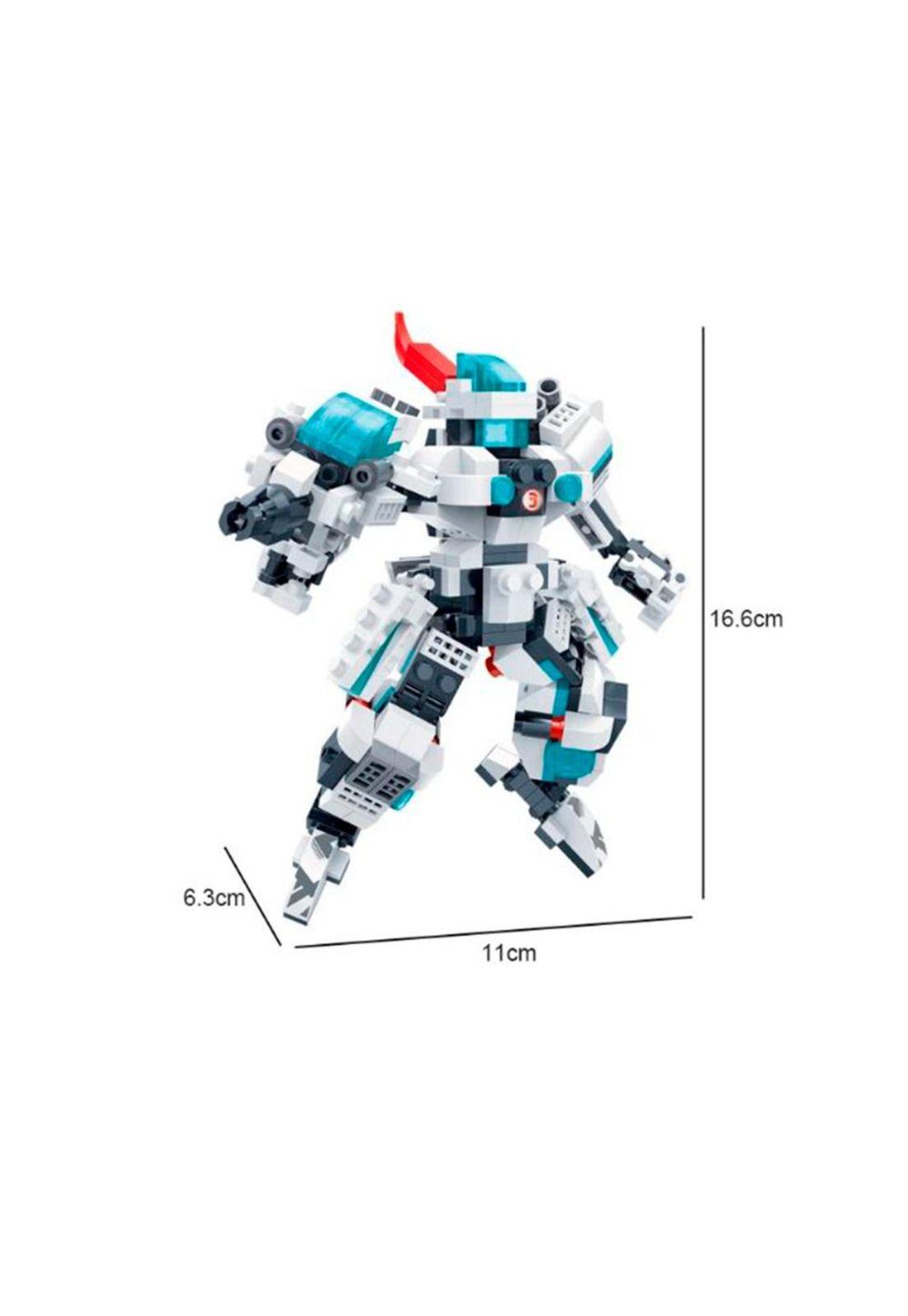 Set de Bloques de Construcción Robot Mech II Banbao-3