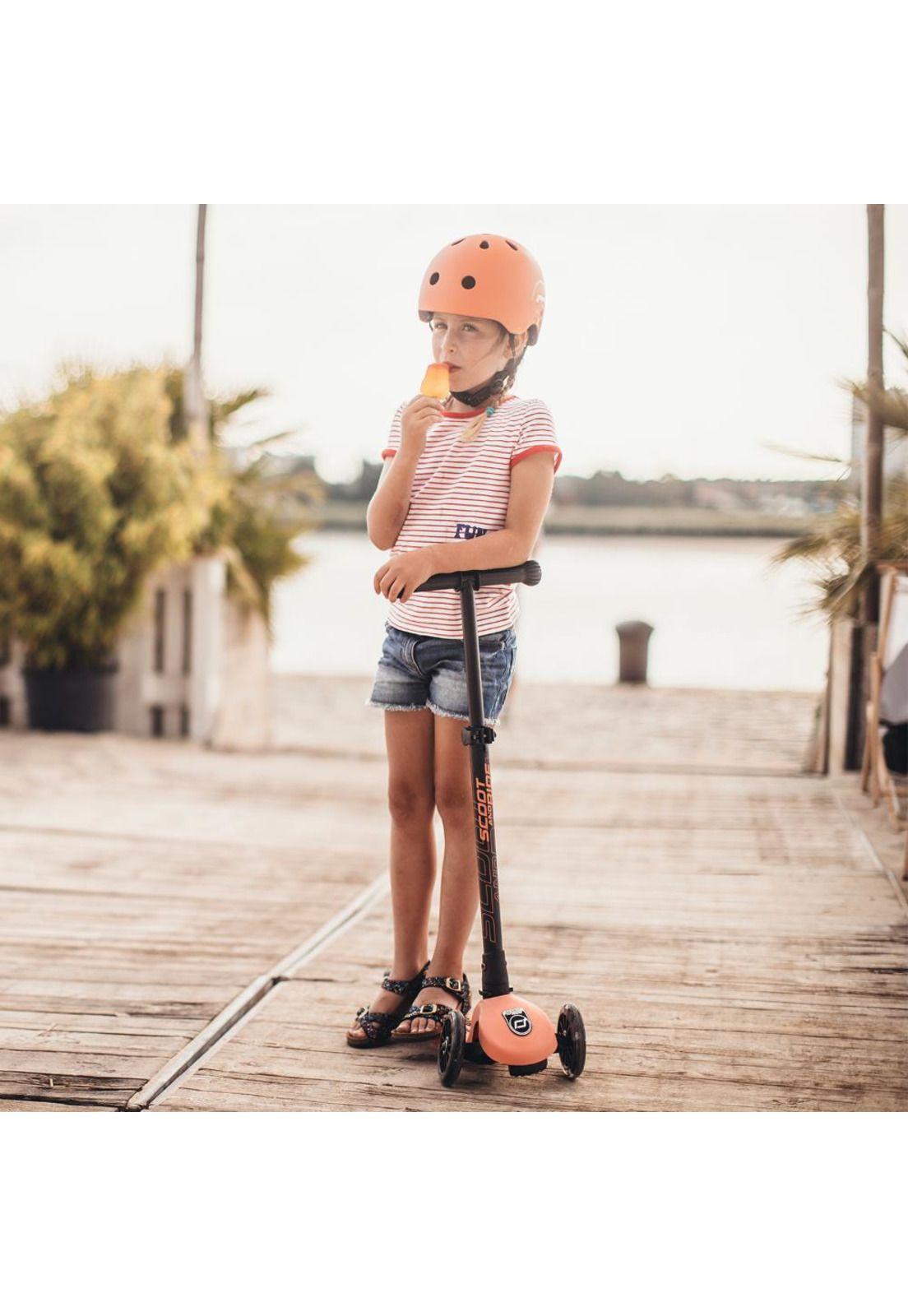 Scooter Highwaykick 3 LED Peach Scoot And Ride-3