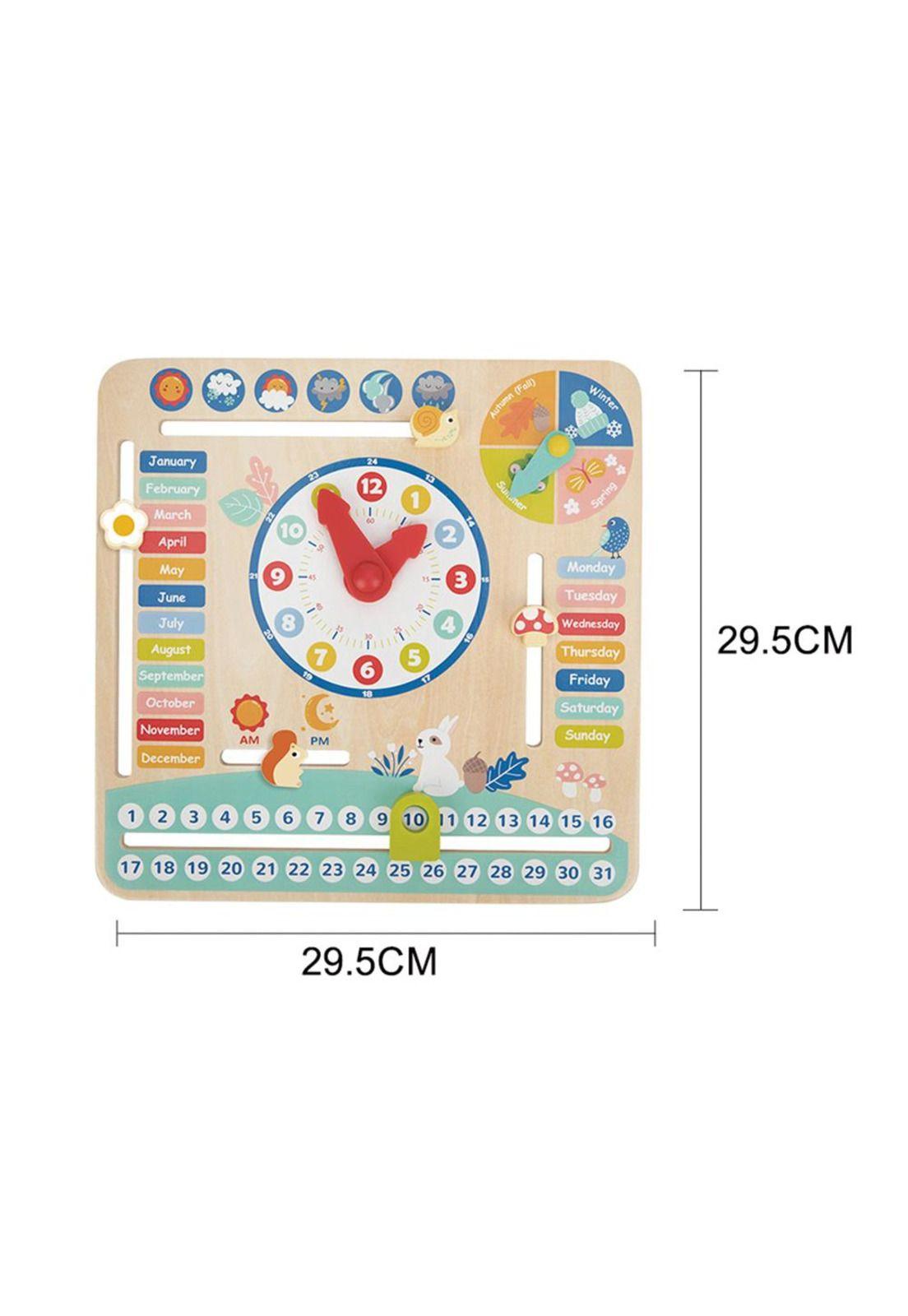 Calendario Interactivo de Madera - Tooky Toy-2