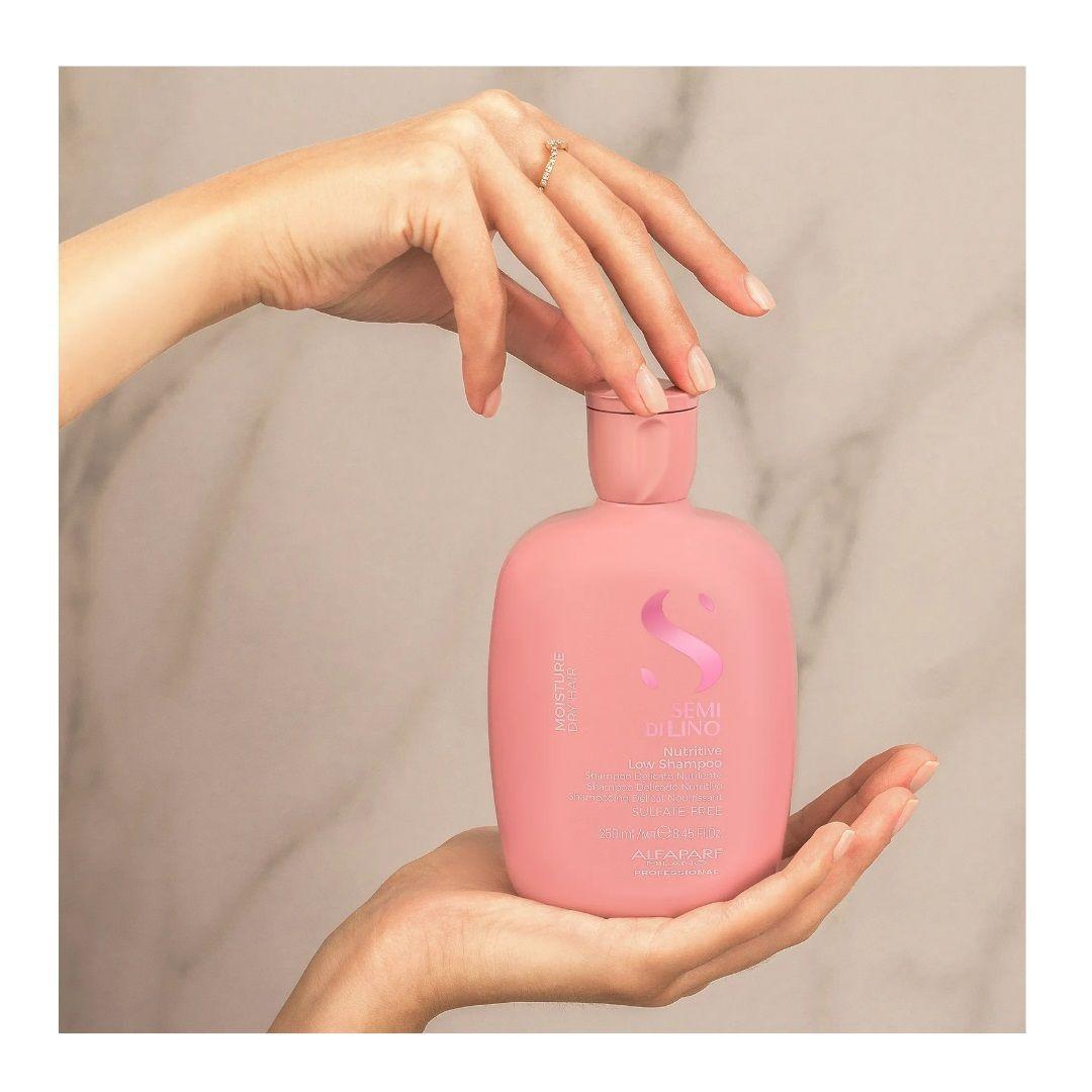 SHAMPOO ALFAPARF SEMI DI LINO NUTRICIÓN 250 ML-2