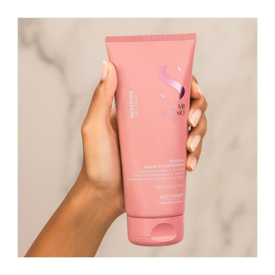 ACONDICIONADOR ALFAPARF LEAVE IN NUTRICIÓN SEMI DI LINO 200 ML-2