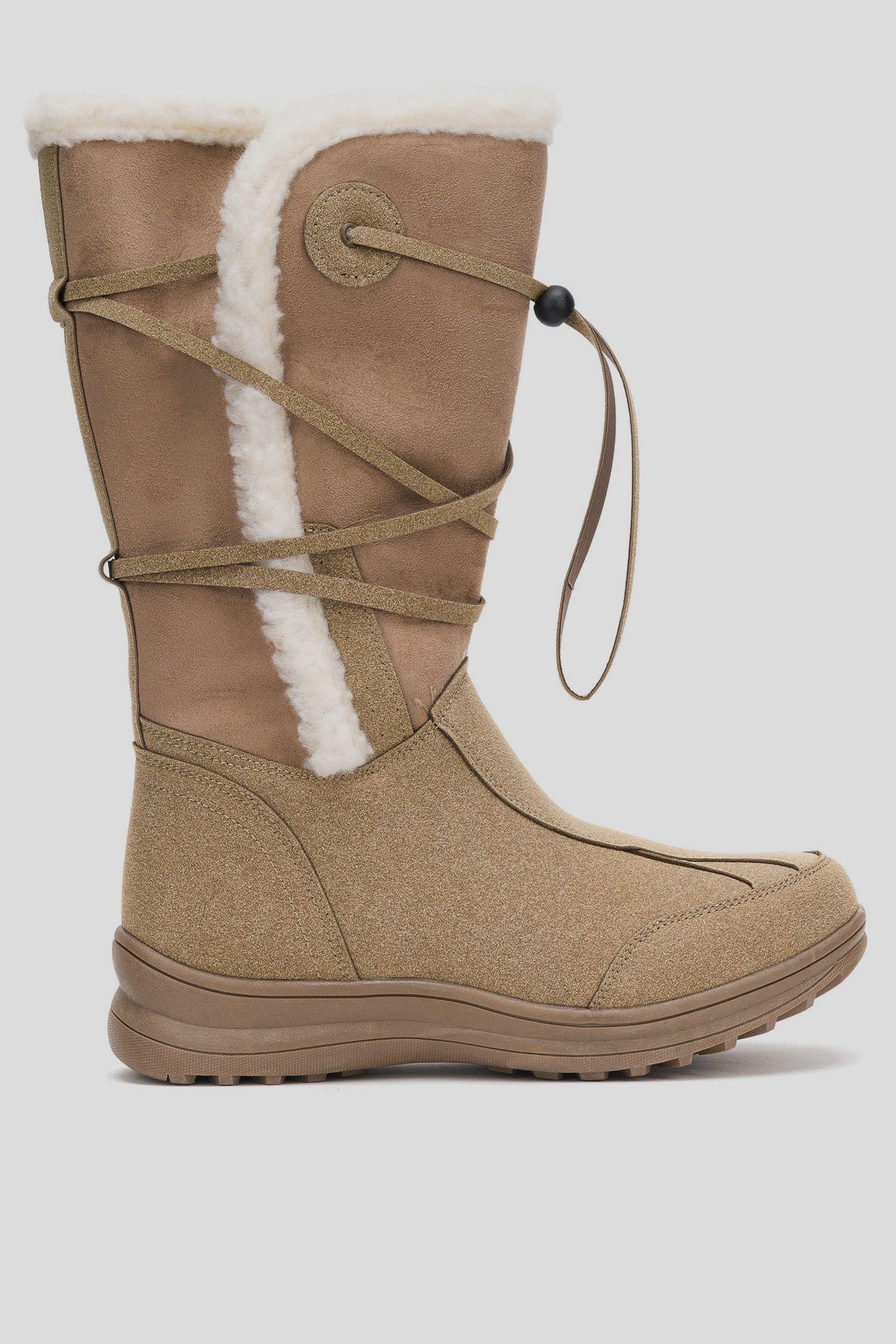 Bota Mujer Beige Ribun Carbin-0